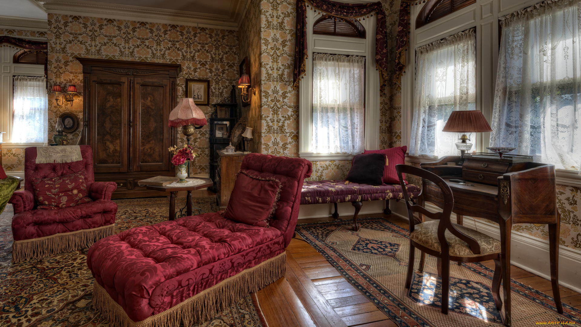 интерьер, гостиная, мебель, комната