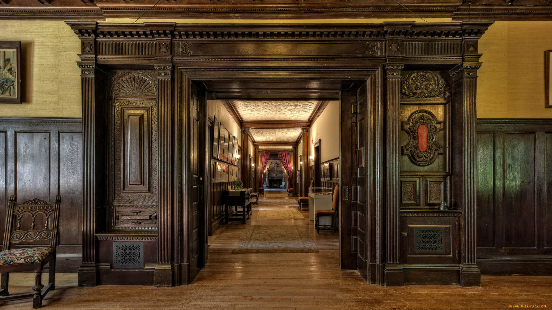 интерьер, холлы, , лестницы, , корридоры, коридор