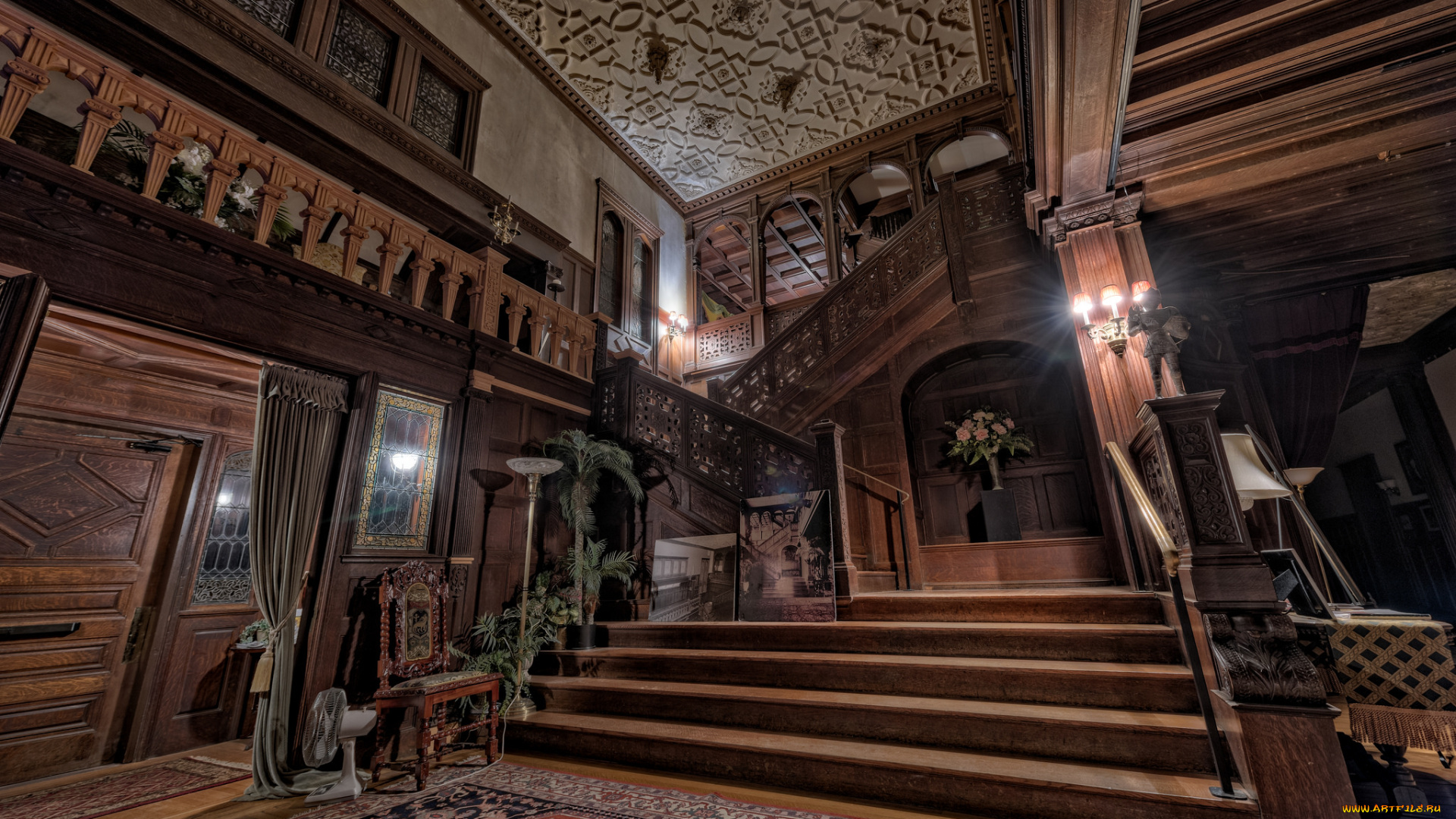 интерьер, холлы, , лестницы, , корридоры, лестница, прихожая