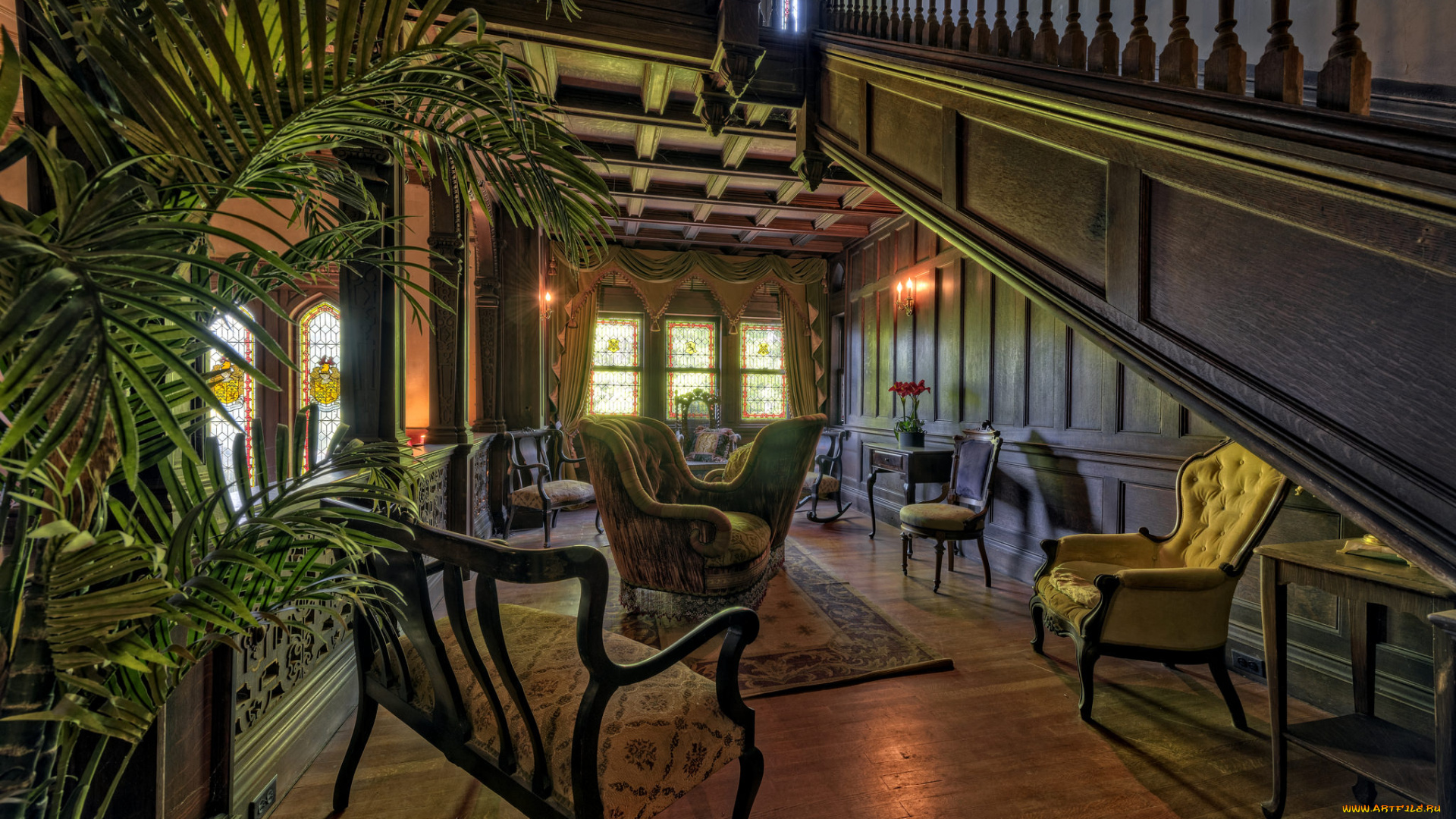 интерьер, холлы, , лестницы, , корридоры, мебель, комната