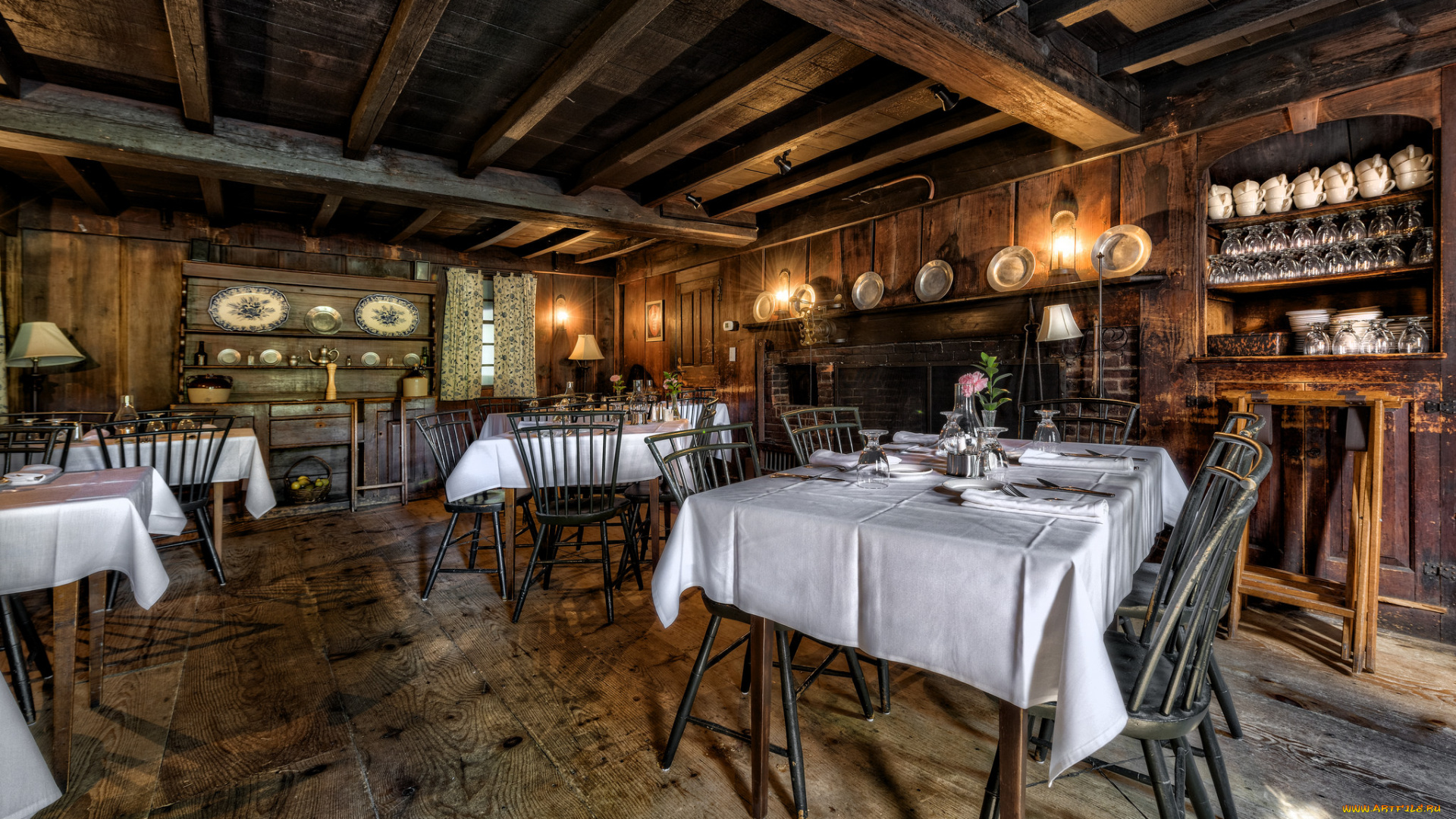 интерьер, столовая, комната, мебель