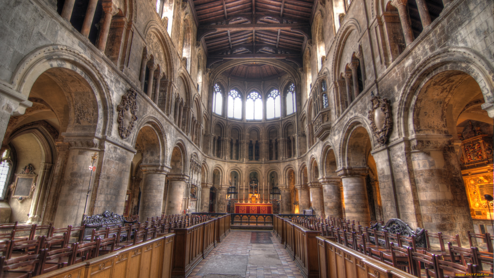 st, bartholomew, интерьер, убранство, , роспись, храма, собор