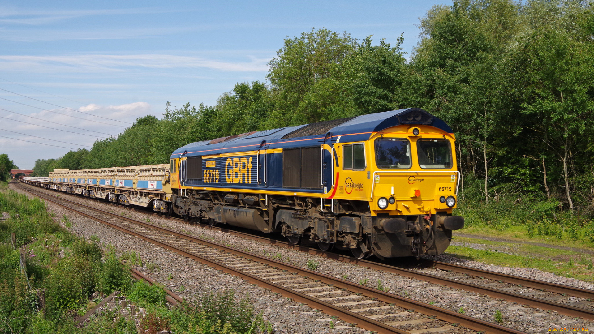 техника, поезда, локомотив, рельсы, дорога, состав, железная