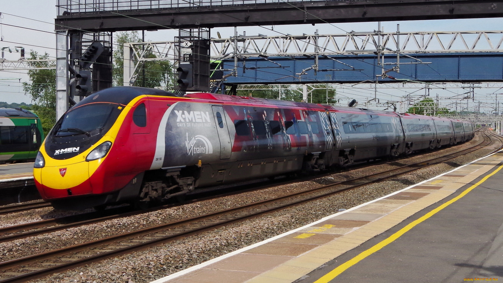 техника, поезда, рельсы, дорога, железная, локомотив, состав