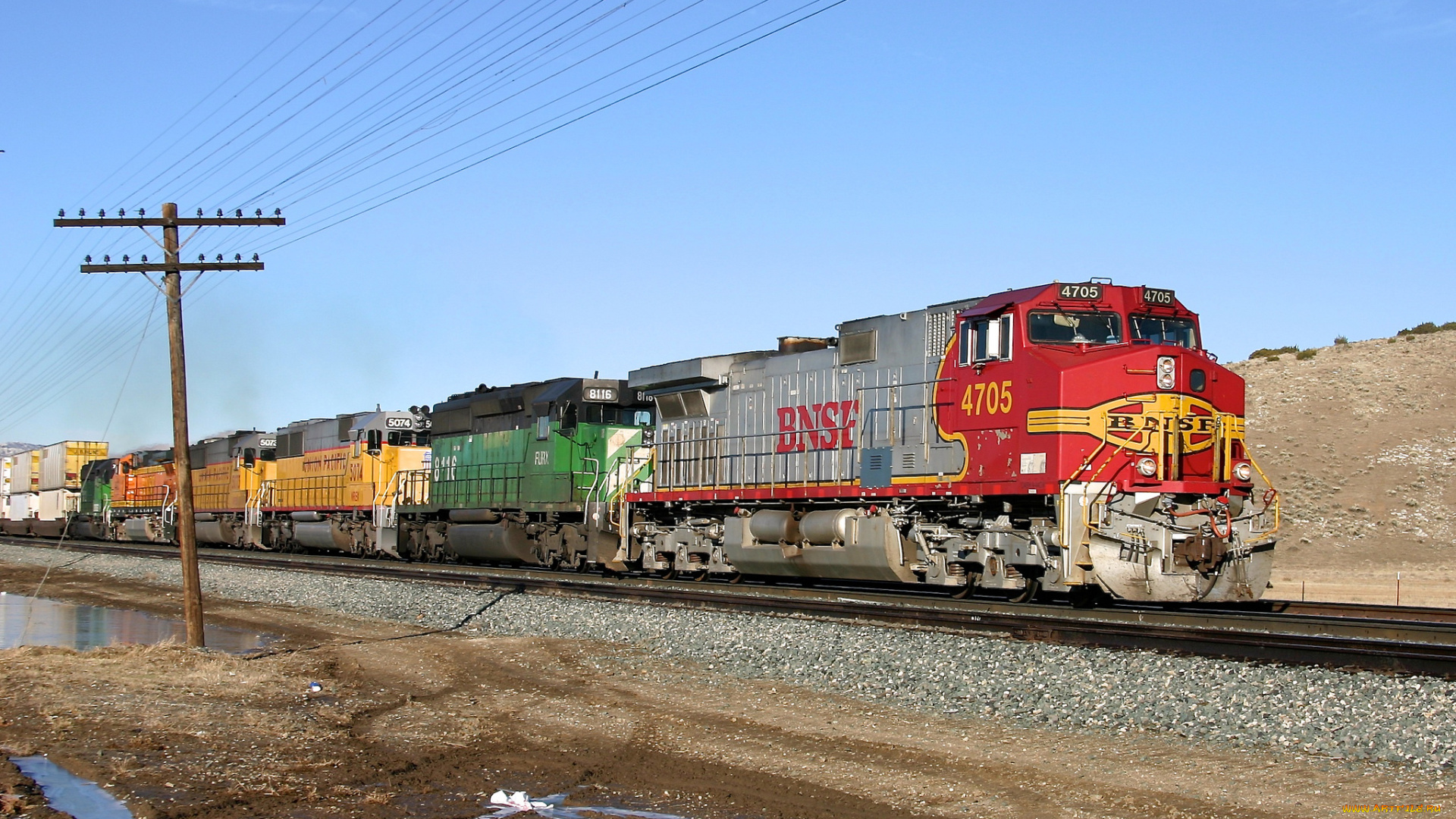 техника, поезда, состав, локомотив, дорога, железная, рельсы