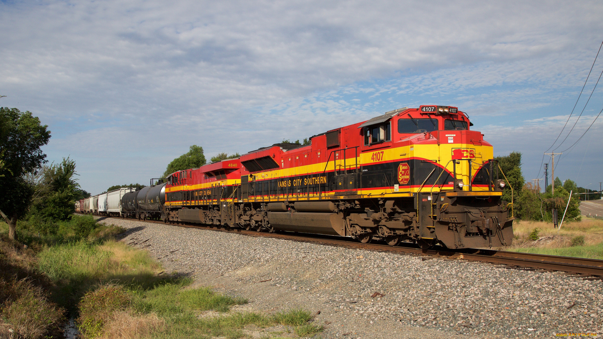 техника, поезда, состав, локомотив, рельсы, дорога, железная