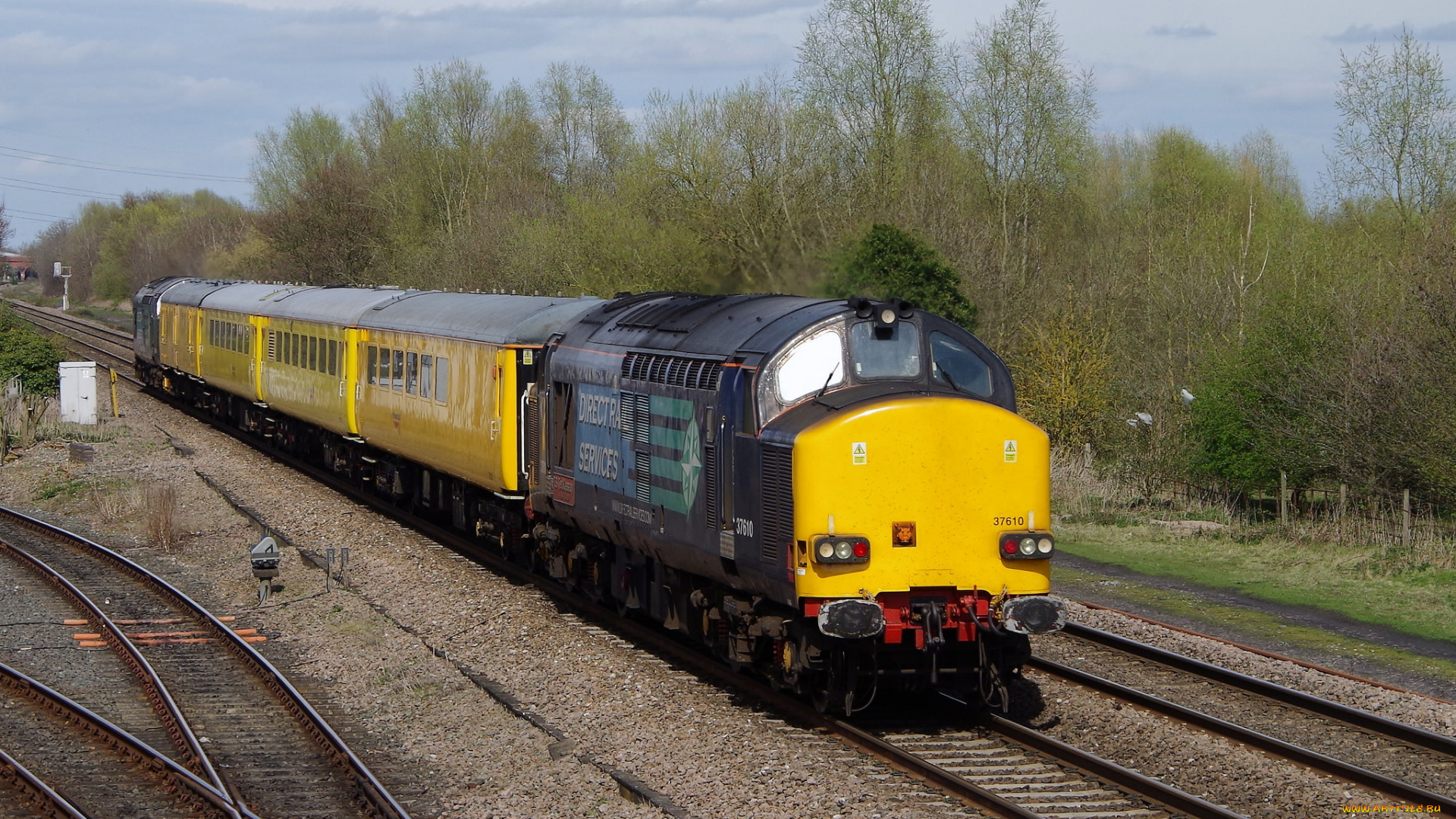 техника, поезда, состав, рельсы, локомотив, дорога, железная