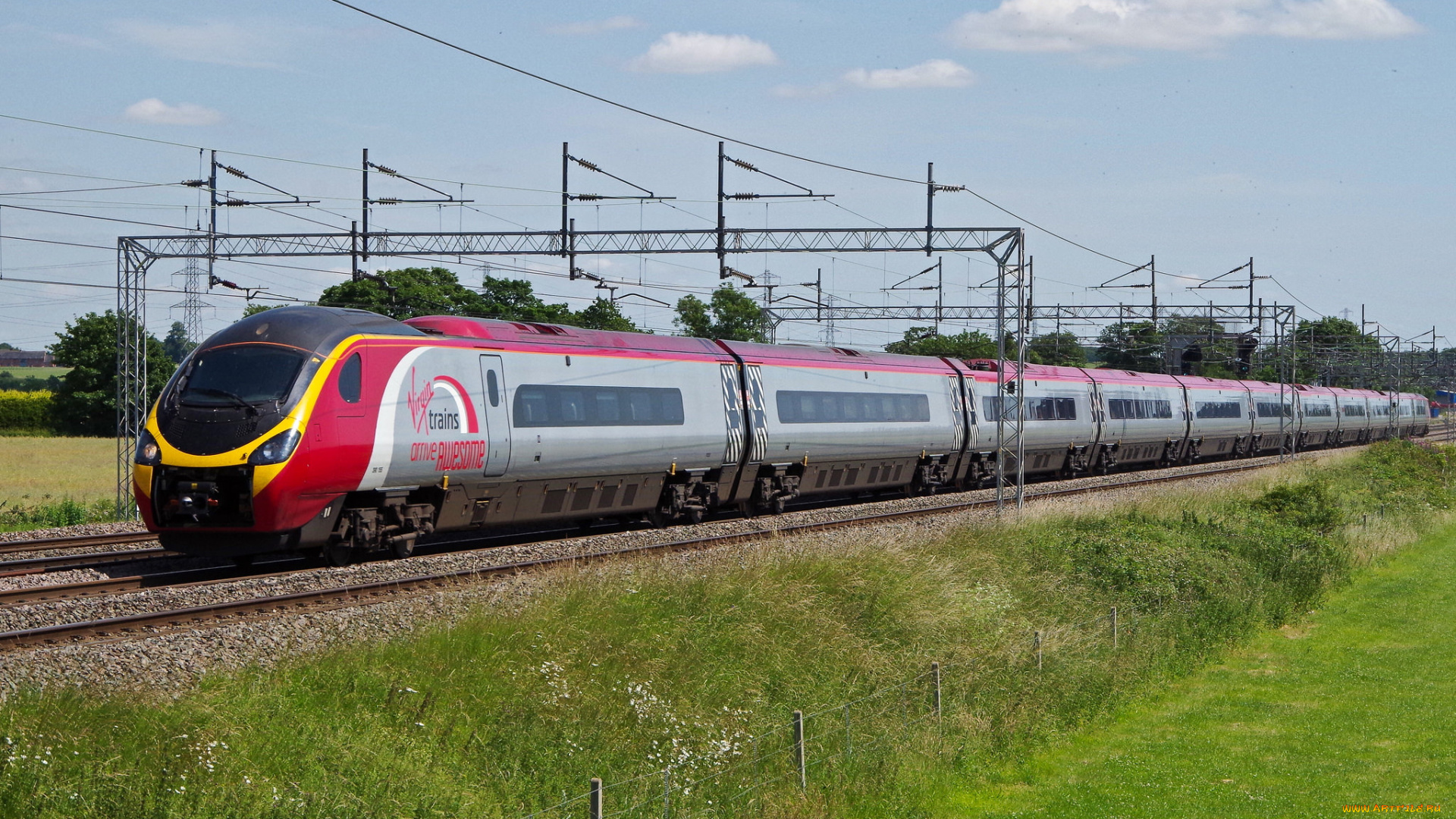 техника, поезда, железная, состав, дорога, локомотив, рельсы