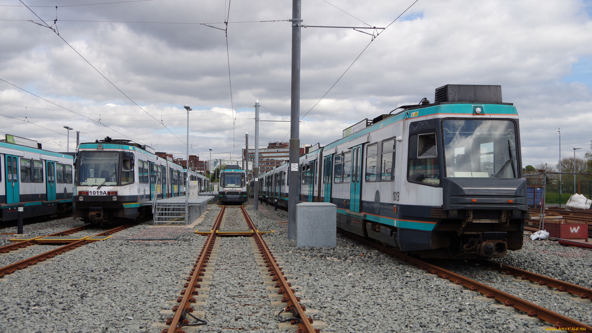 техника, трамваи, локомотив, рельсы, дорога, железная, состав