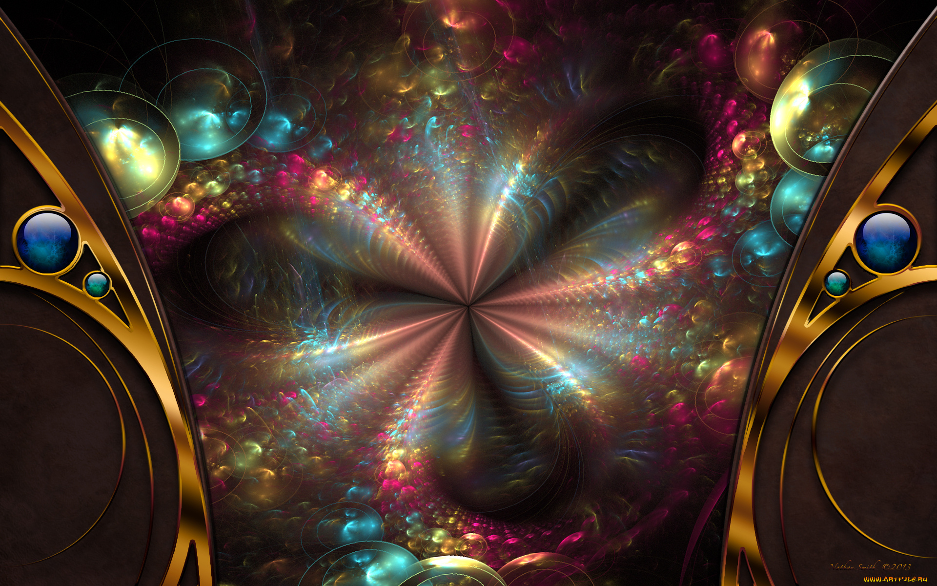 3д, графика, фракталы, , fractal, цвета, фон, узор