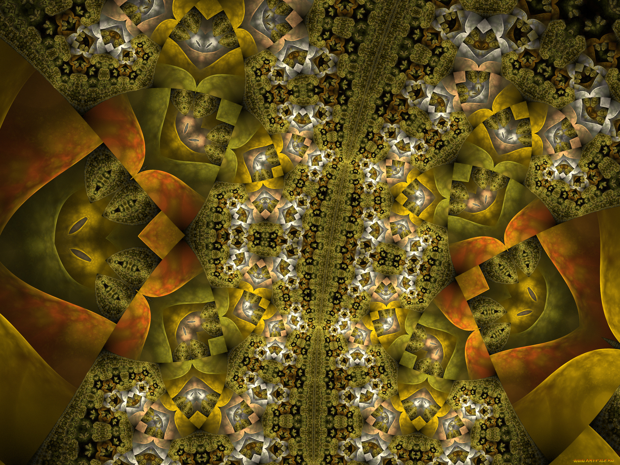 3д, графика, фракталы, , fractal, цвета, фон, узор