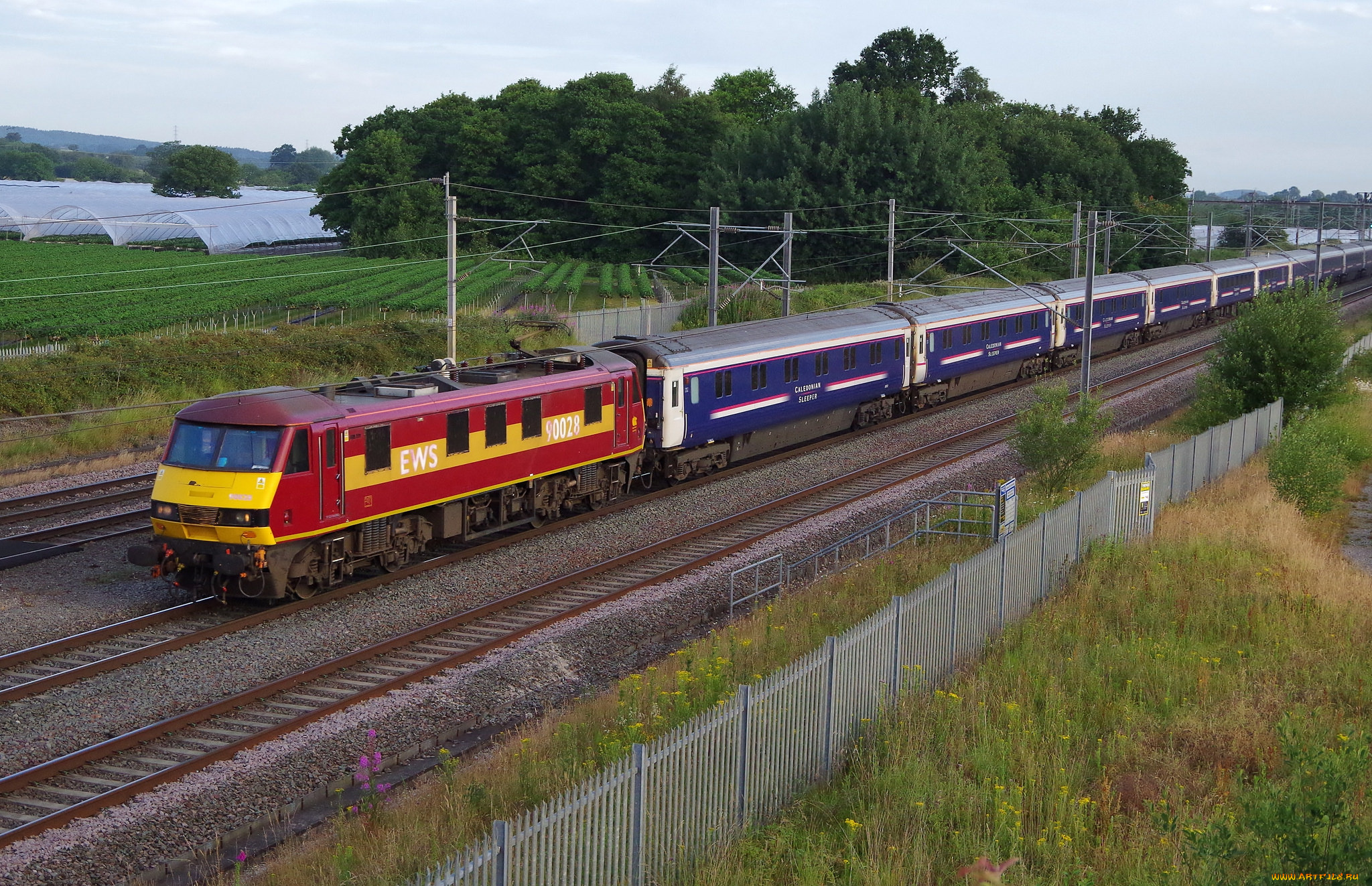 техника, поезда, локомотив, рельсы, дорога, железная, состав