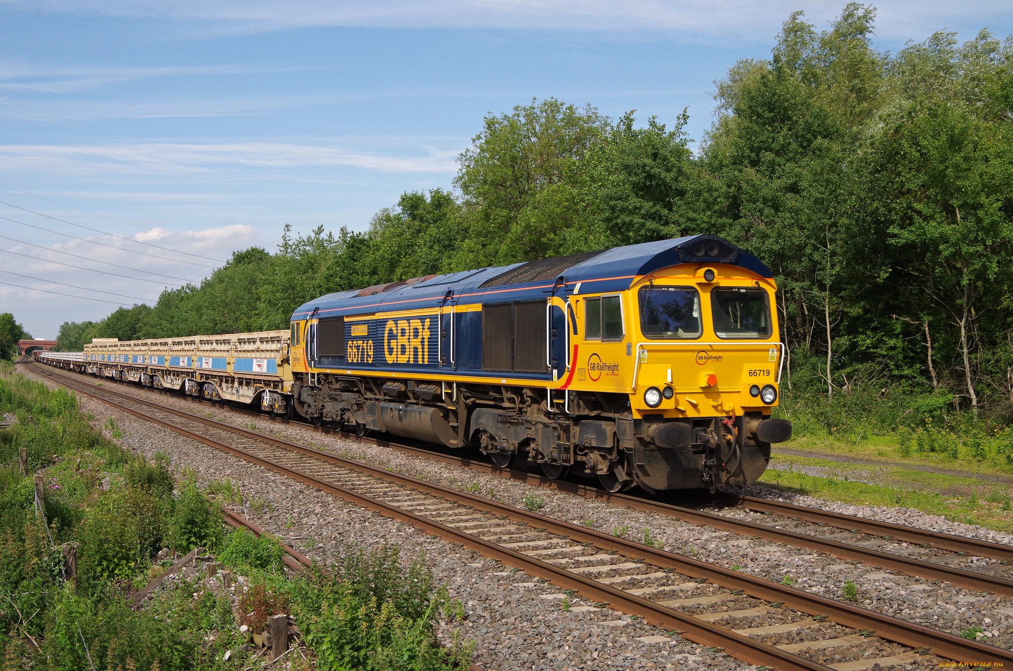 техника, поезда, локомотив, рельсы, дорога, состав, железная