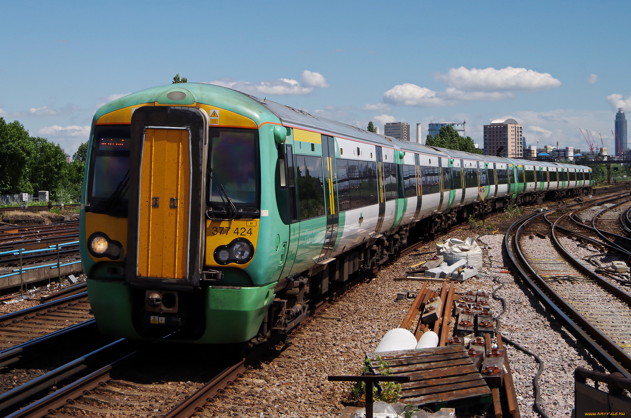 техника, поезда, состав, локомотив, рельсы, дорога, железная