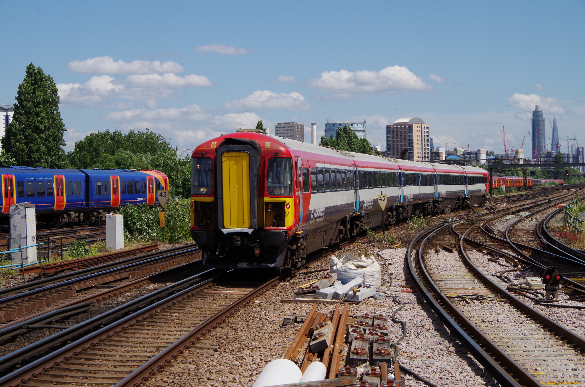 техника, поезда, состав, локомотив, рельсы, дорога, железная