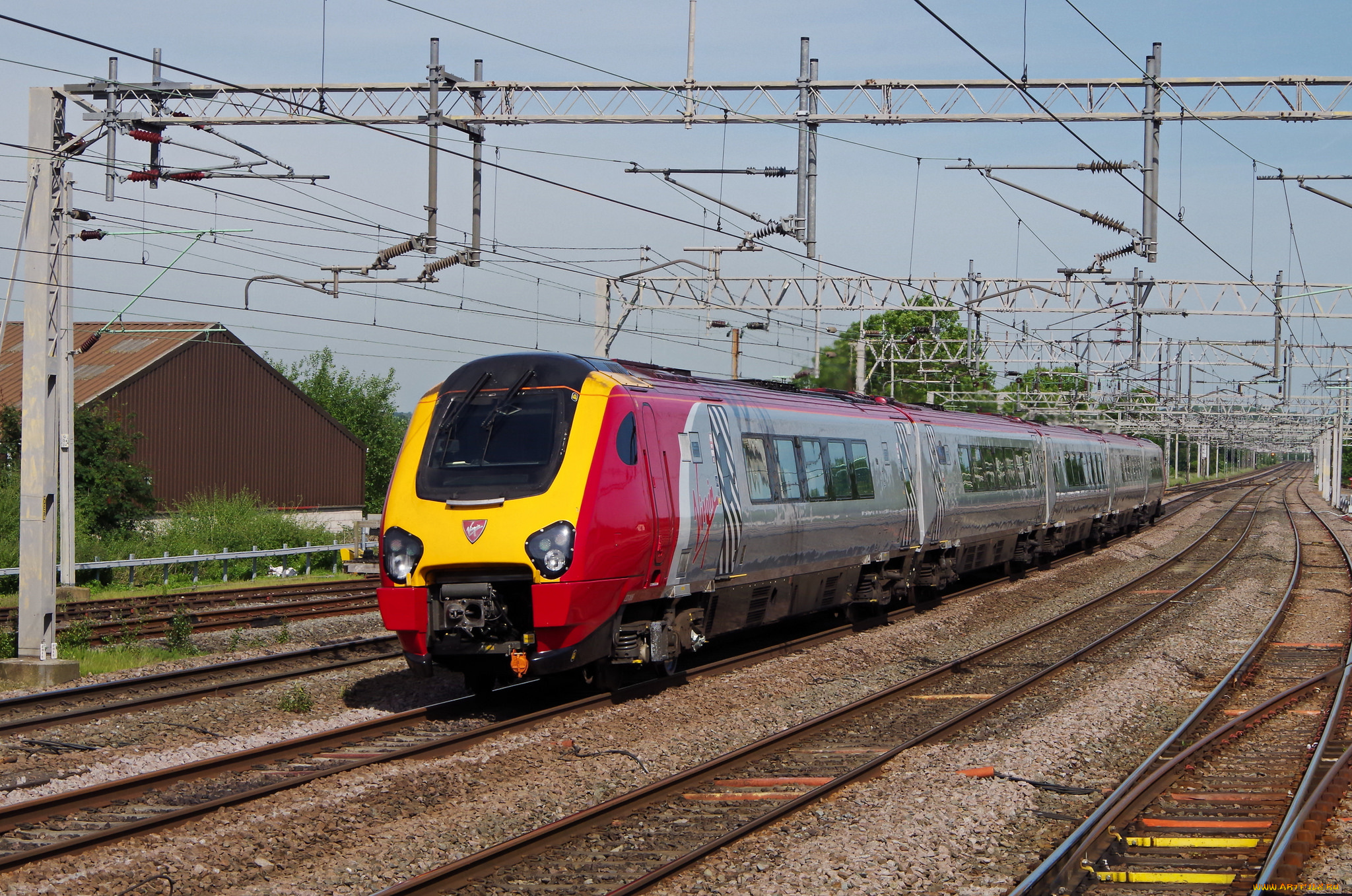 техника, поезда, дорога, железная, состав, рельсы, локомотив