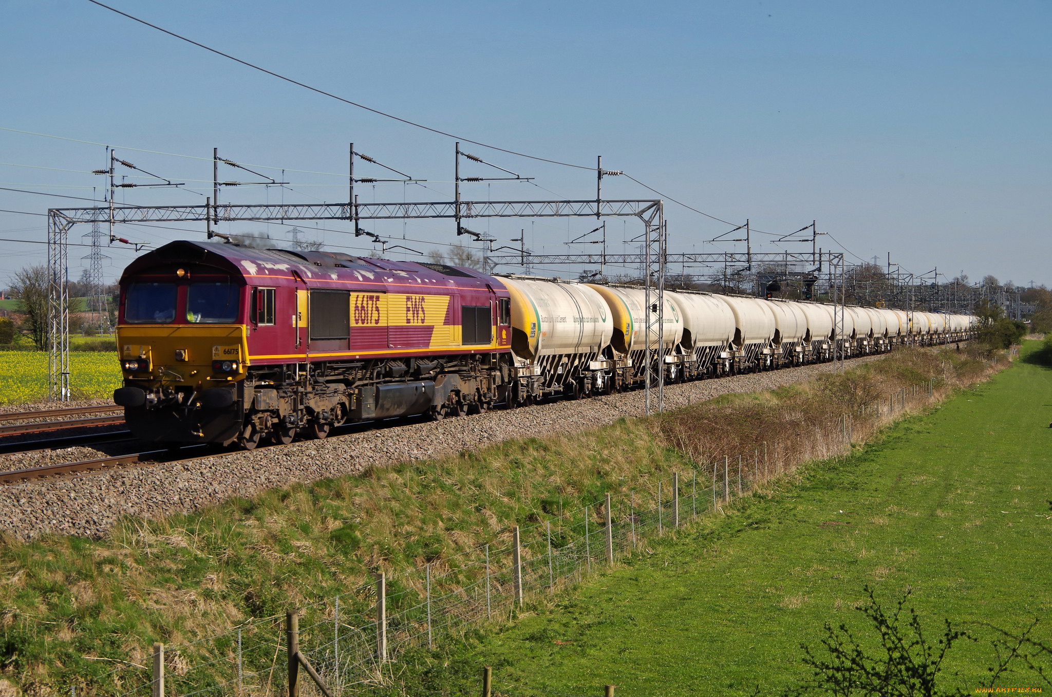 техника, поезда, состав, локомотив, рельсы, дорога, железная