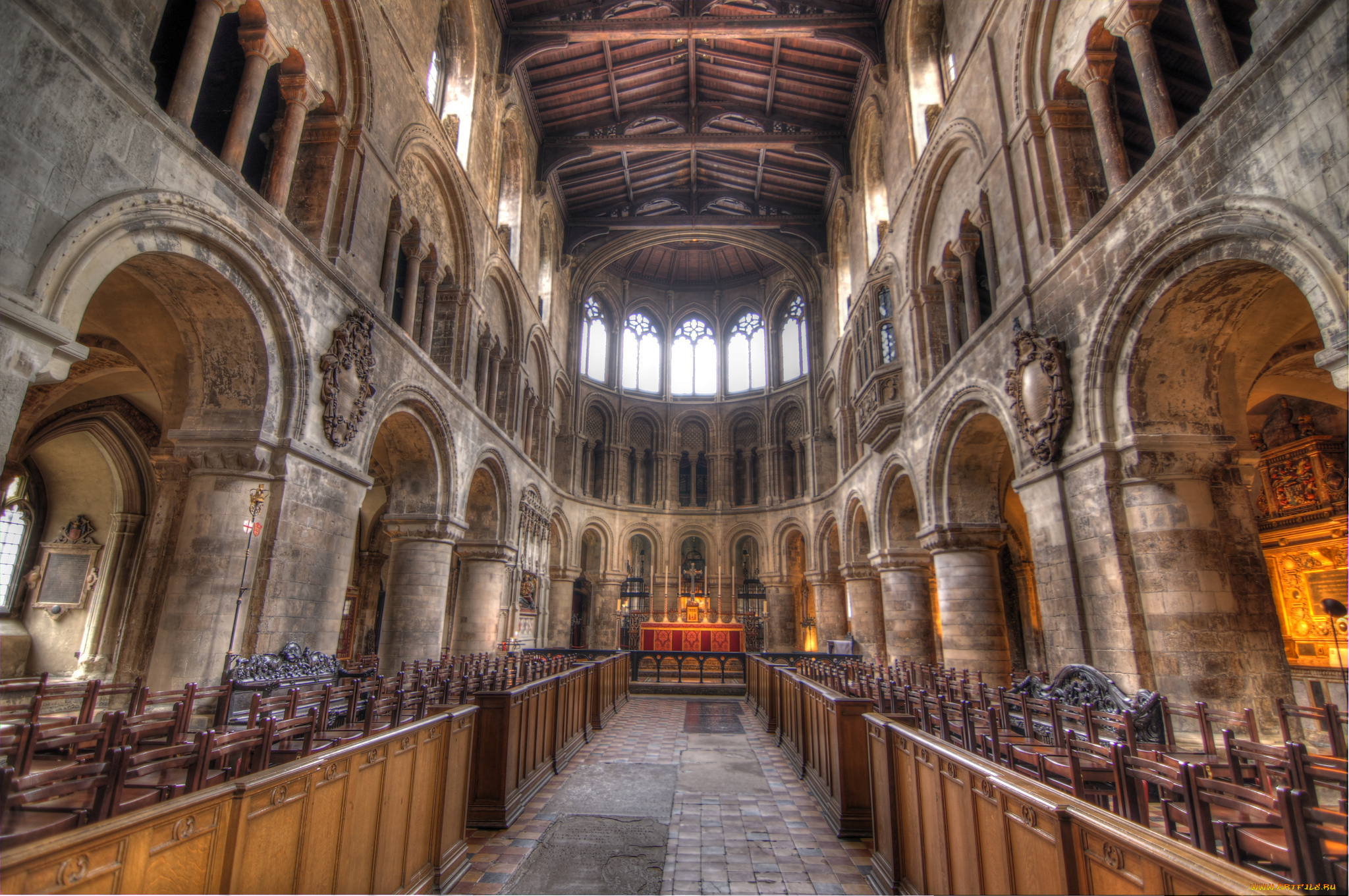 st, bartholomew, интерьер, убранство, , роспись, храма, собор