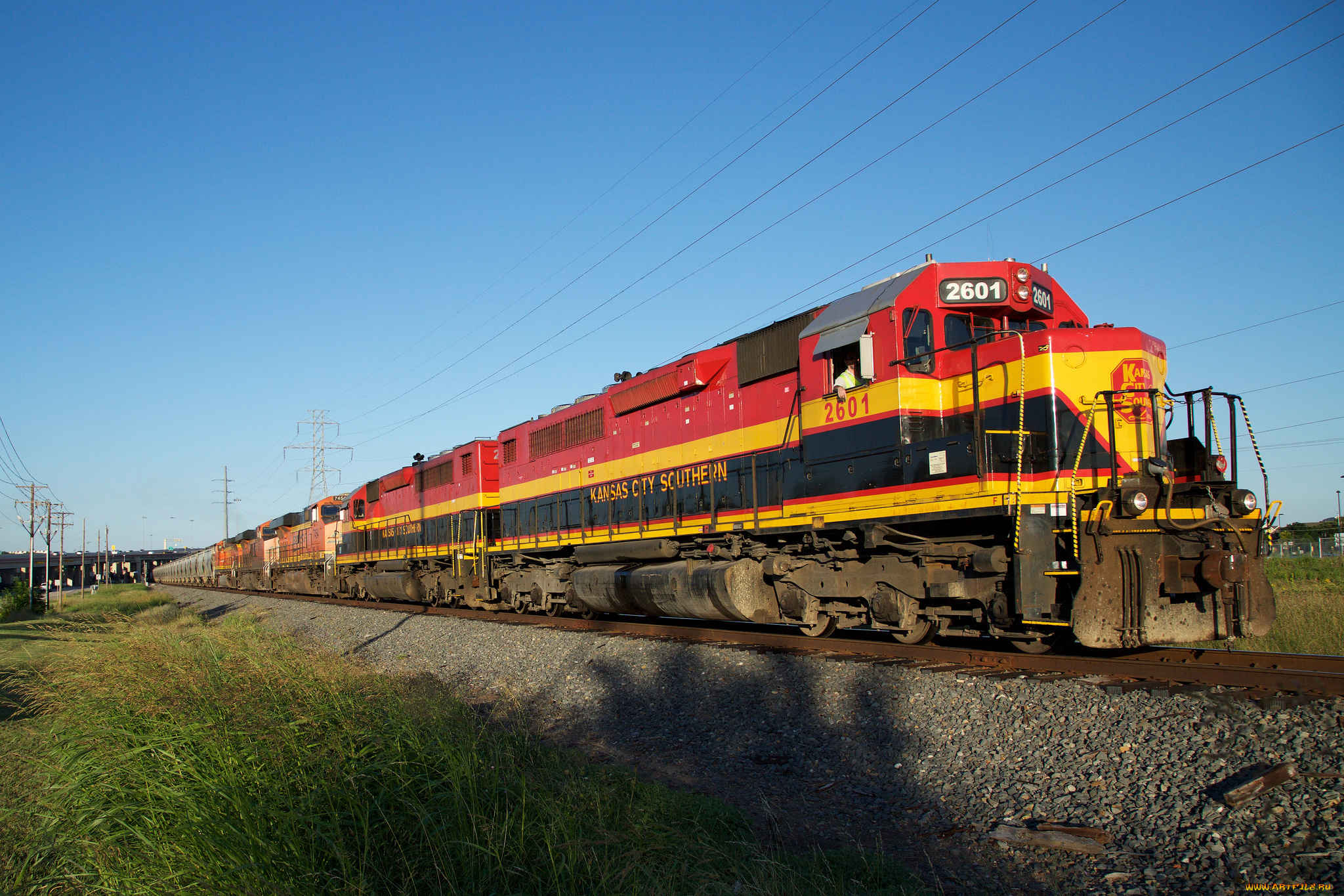 техника, поезда, состав, локомотив, рельсы, дорога, железная