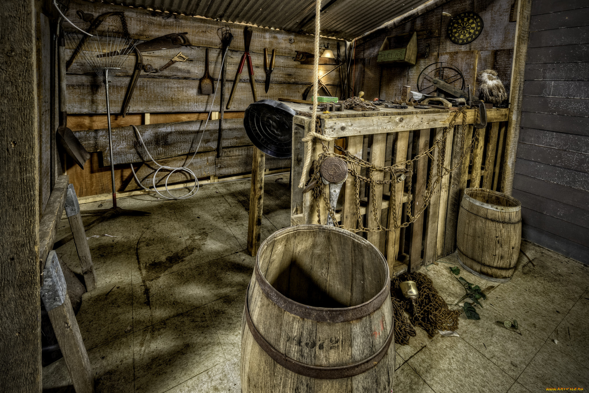 интерьер, -, другое, инструменты, комната