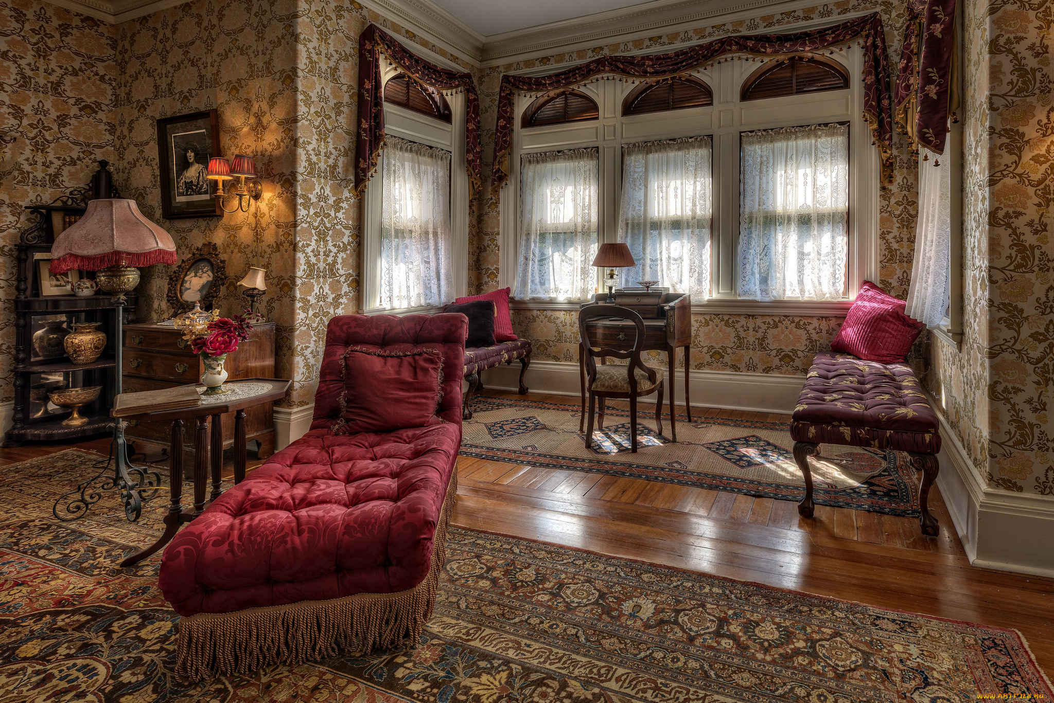 интерьер, гостиная, мебель, комната