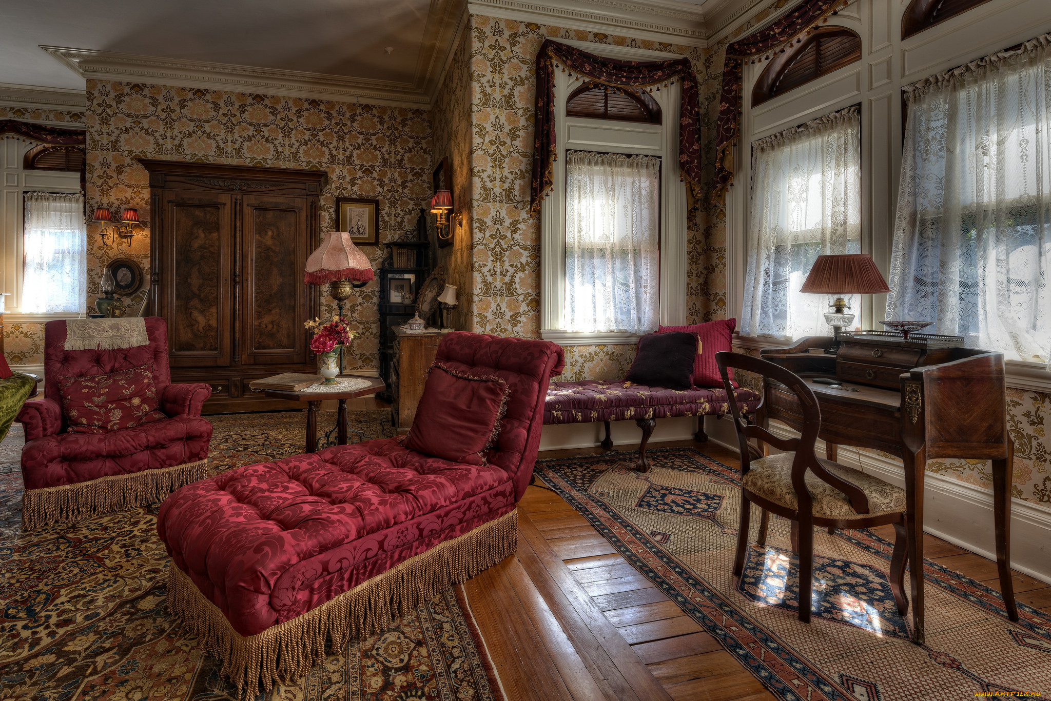 интерьер, гостиная, мебель, комната