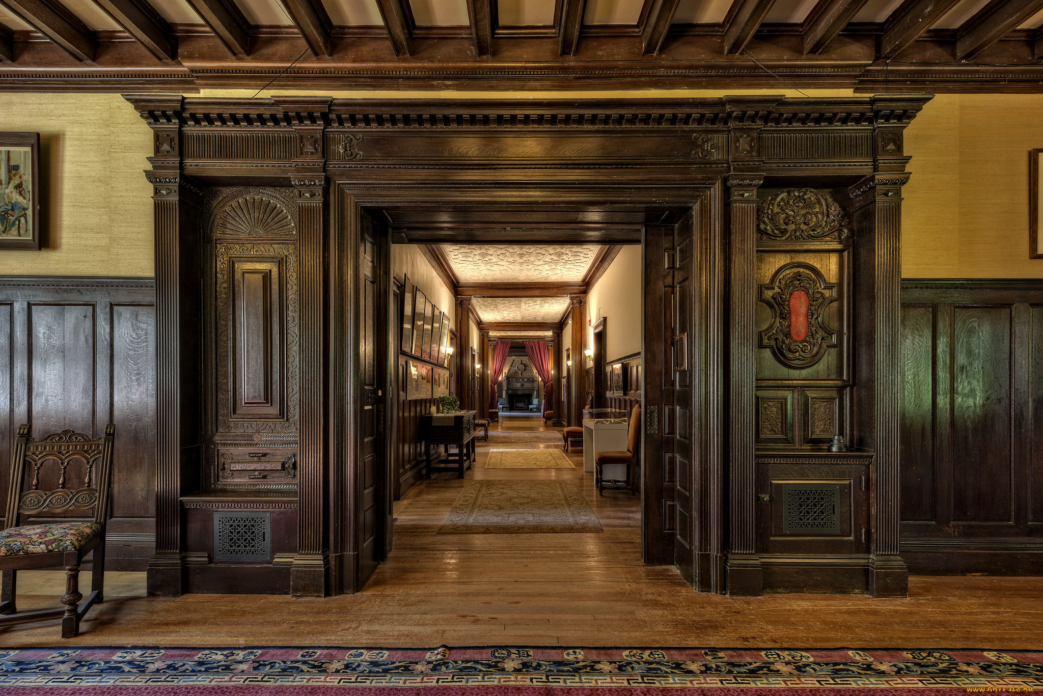 интерьер, холлы, , лестницы, , корридоры, коридор