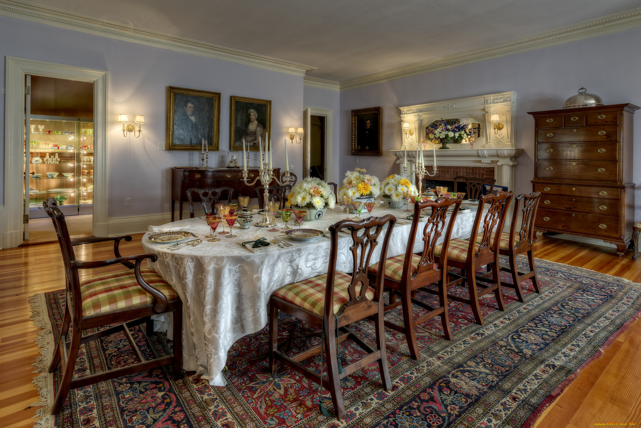 интерьер, столовая, мебель, комната