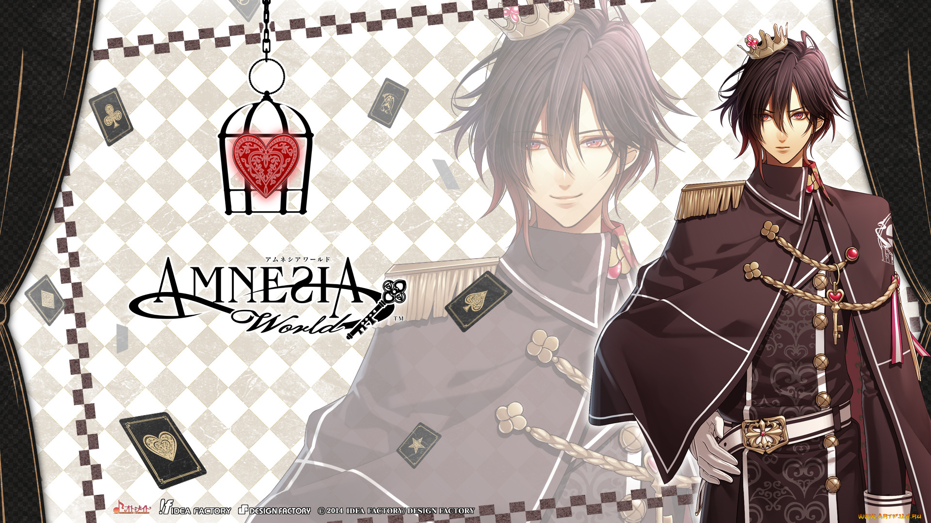 аниме, amnesia, shin