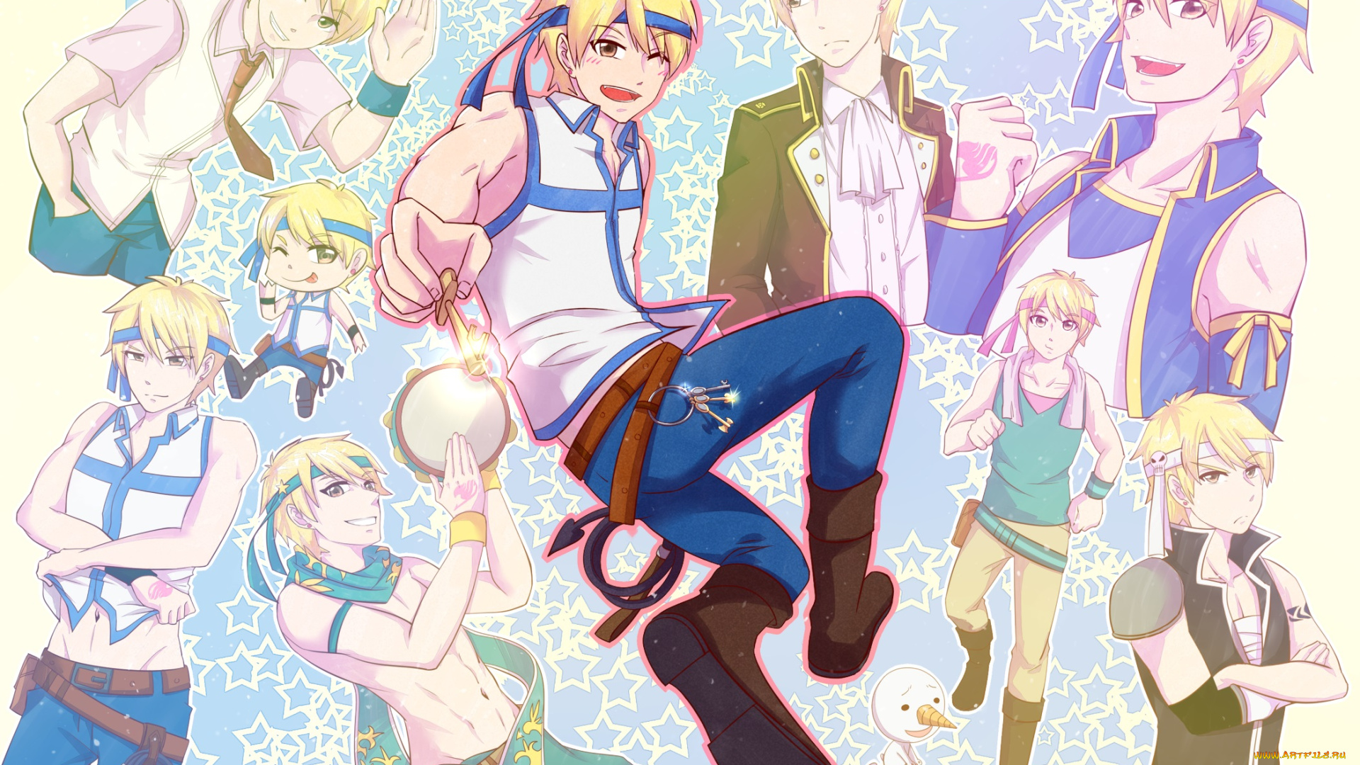 аниме, fairy, tail, lucy, heartfilia