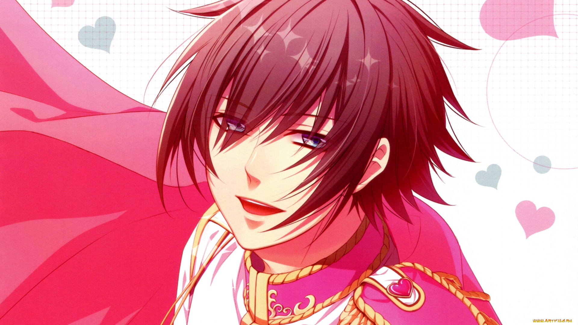 аниме, glass, heart, princess, masaki, shinnosuke