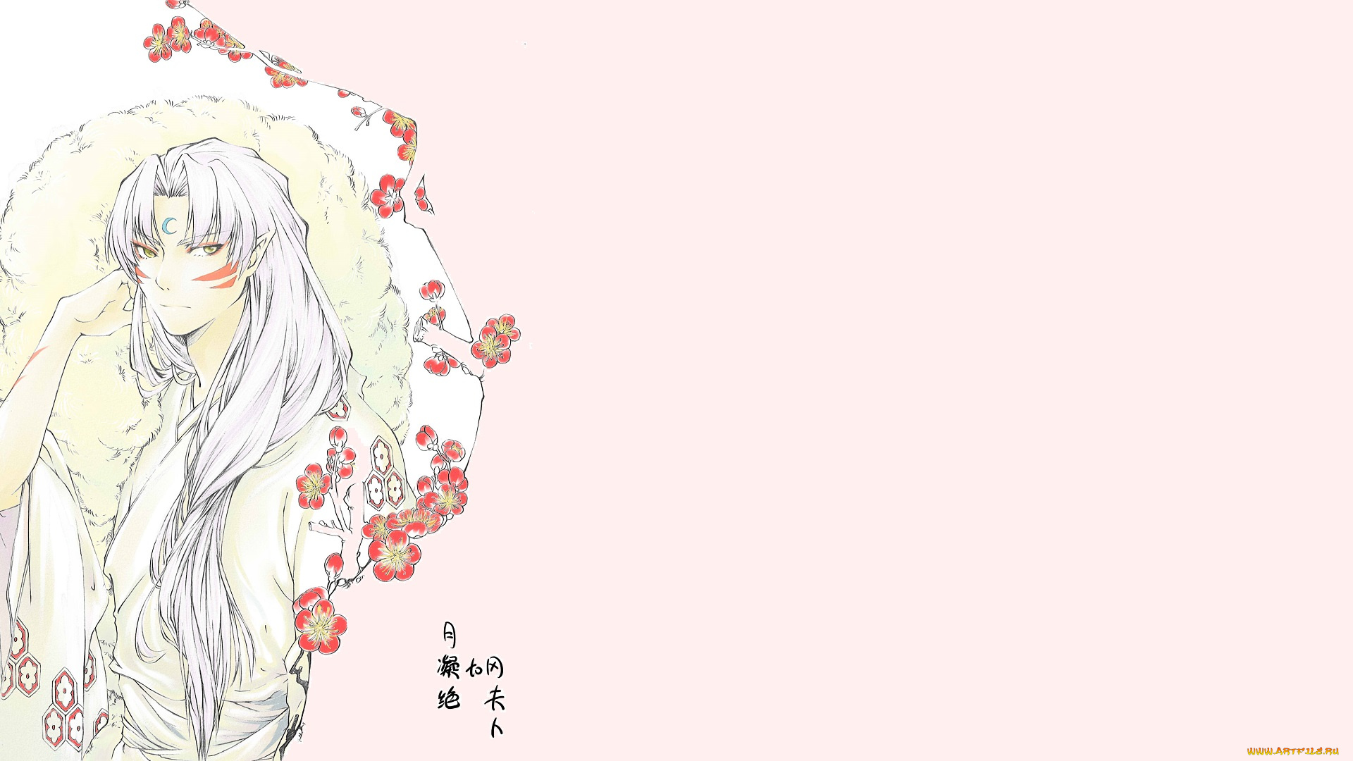 аниме, inuyasha, sesshoumaru