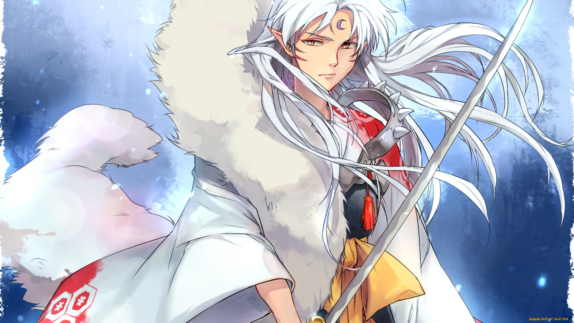 аниме, inuyasha, sesshoumaru