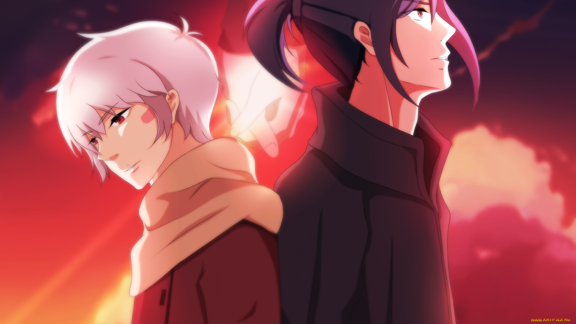 аниме, no, , 6, no-6