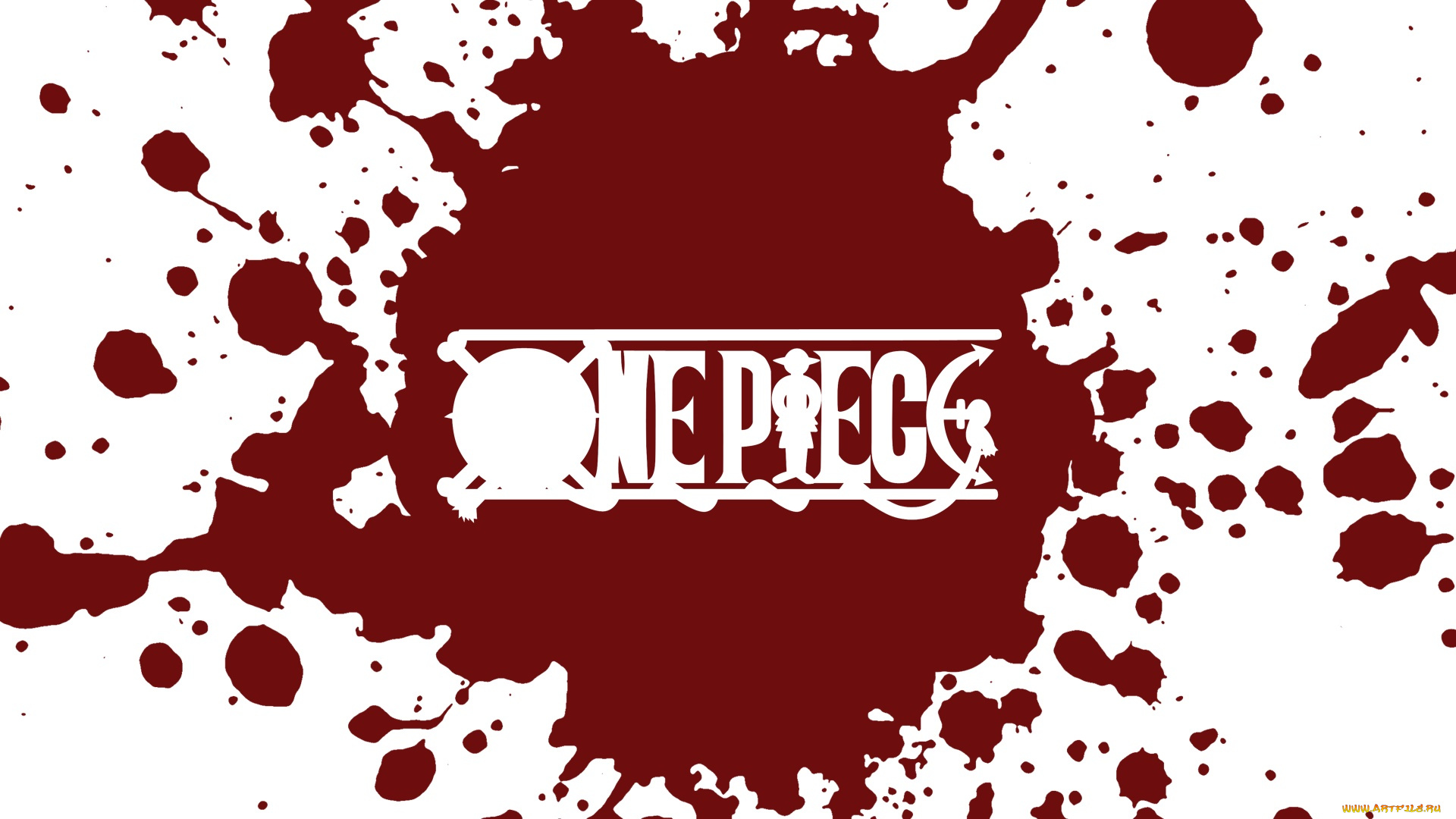аниме, one, piece, кровь