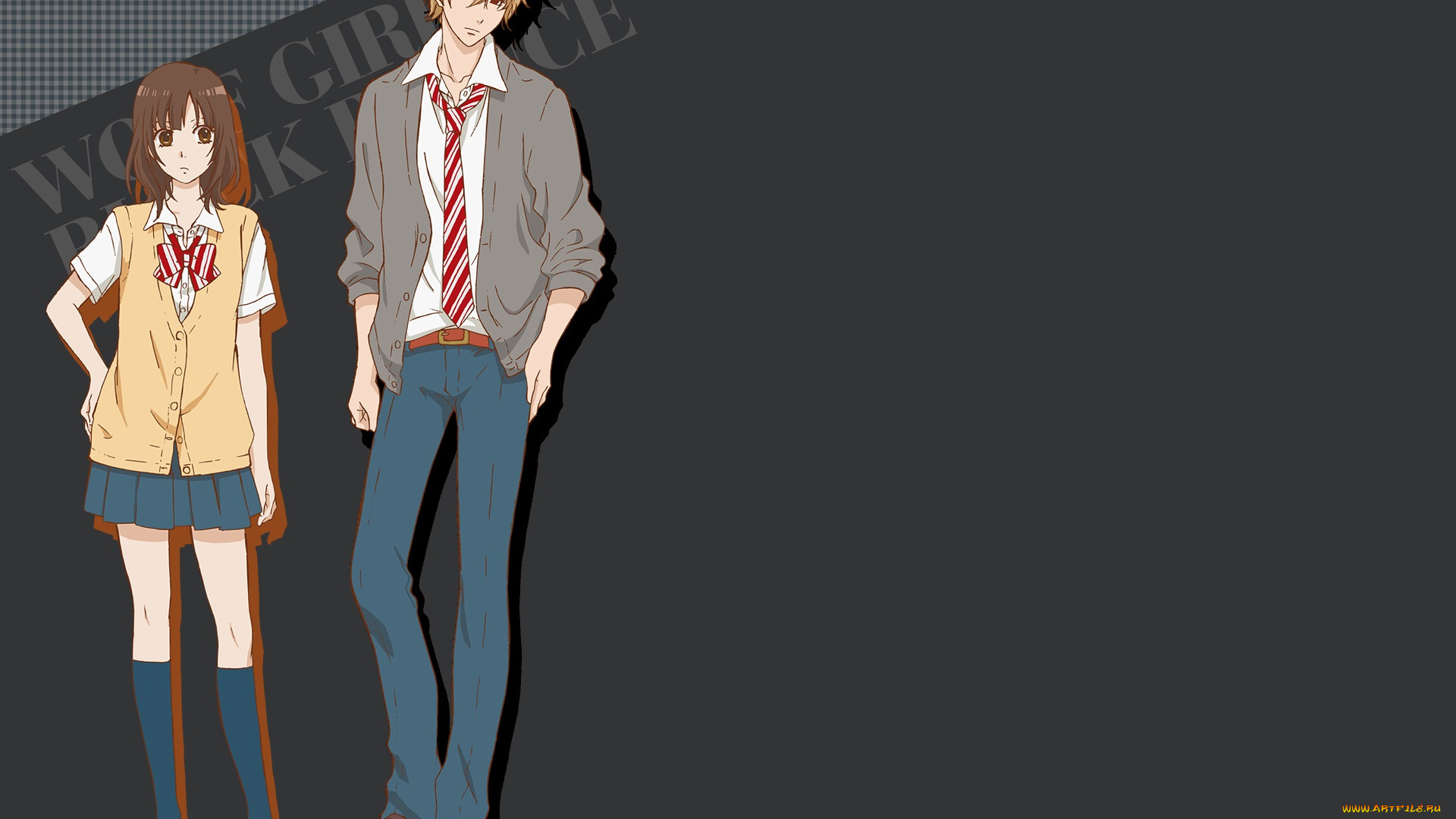 аниме, ookami, shoujo, to, kuro, ouji, ookami, shoujo, to, kuro, ouji