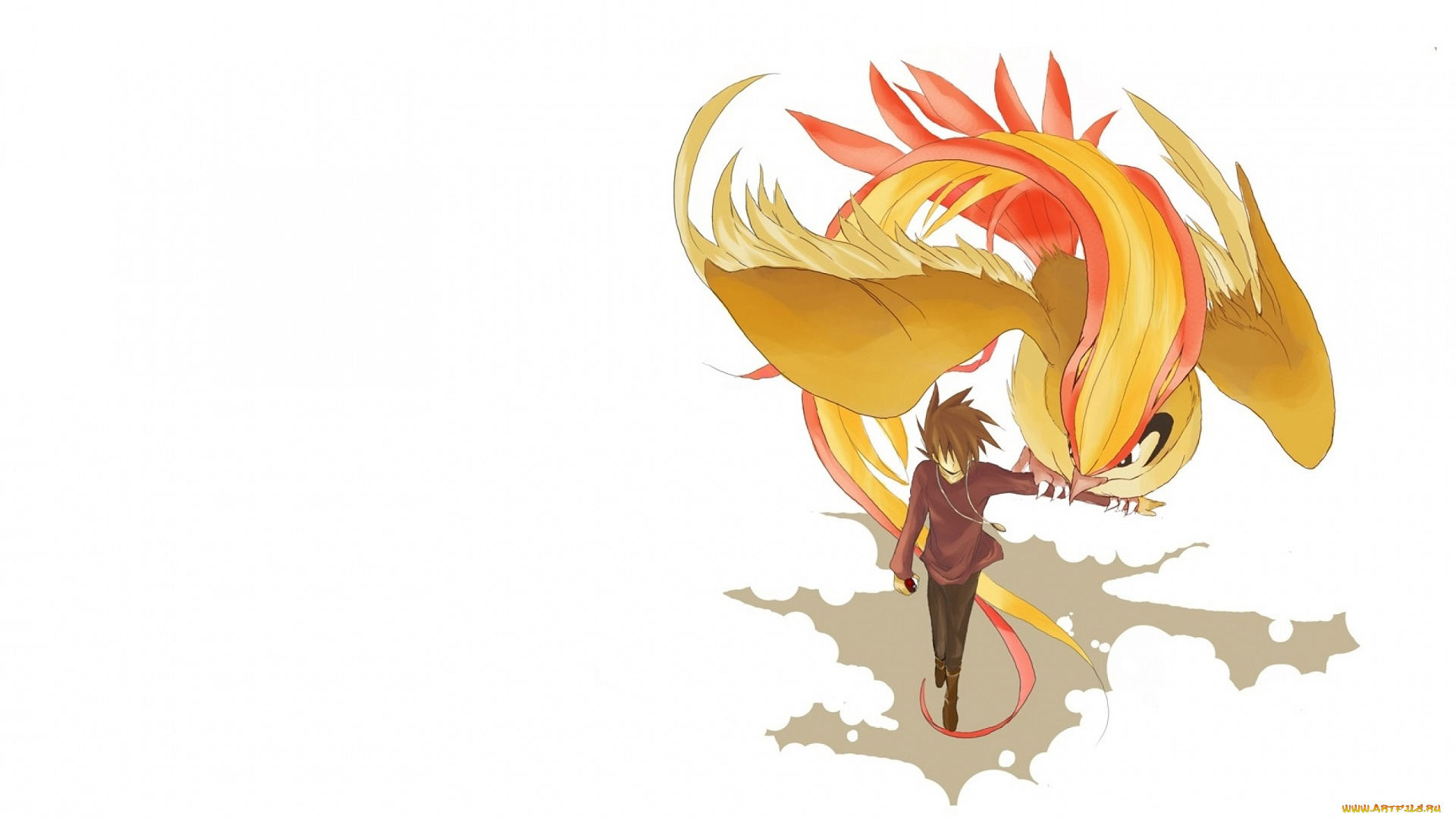 аниме, pokemon, покемон, парень