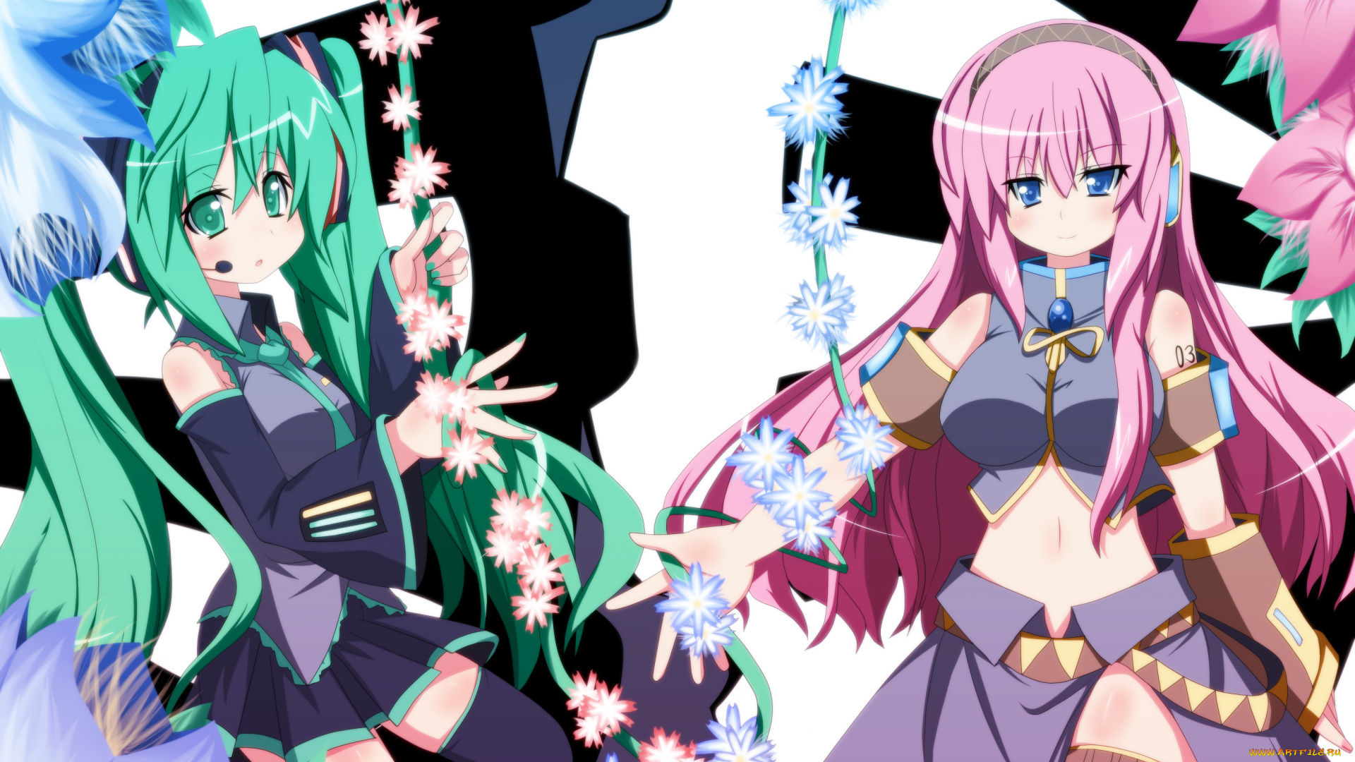 аниме, vocaloid, персонажи