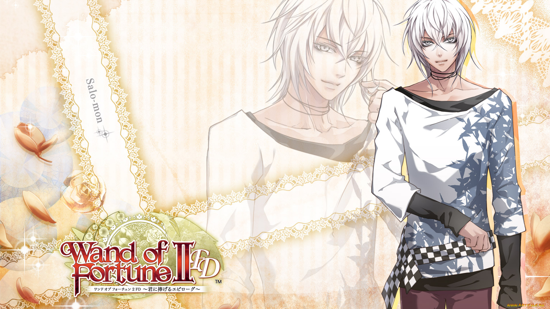 аниме, wand, of, fortune, salo-mon