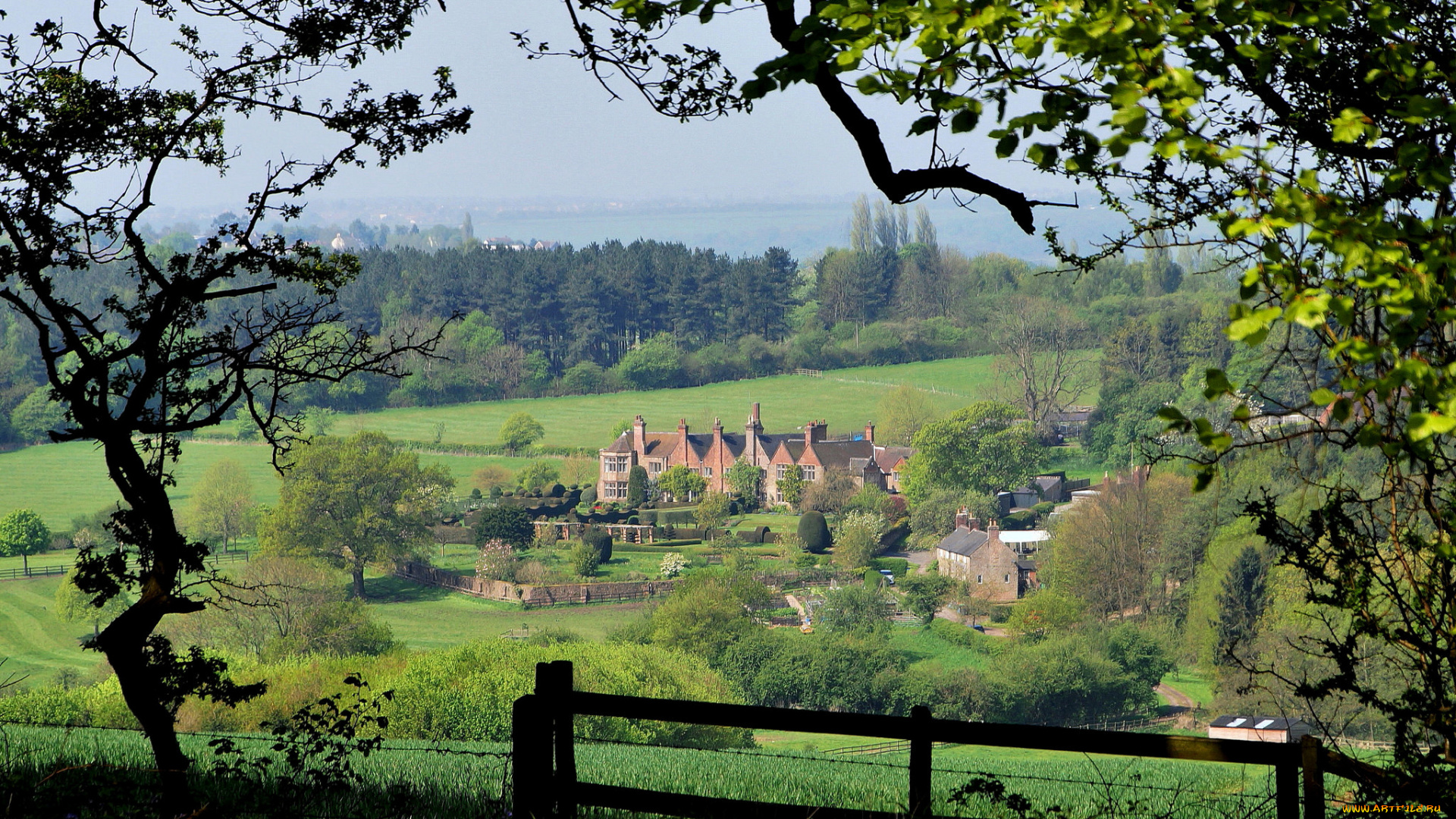 города, -, пейзажи, ландшафт