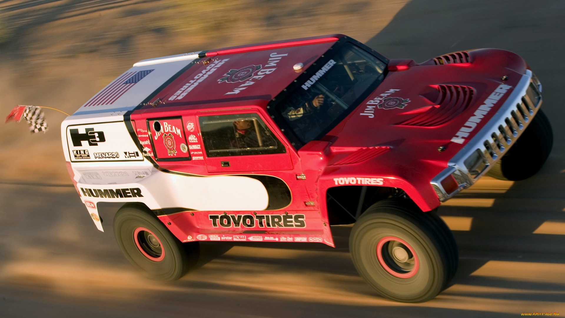 hummer, h3, race, truck, concept, 2005, автомобили, hummer, race, truck, h3, внедорожник, джип, 2005, concept