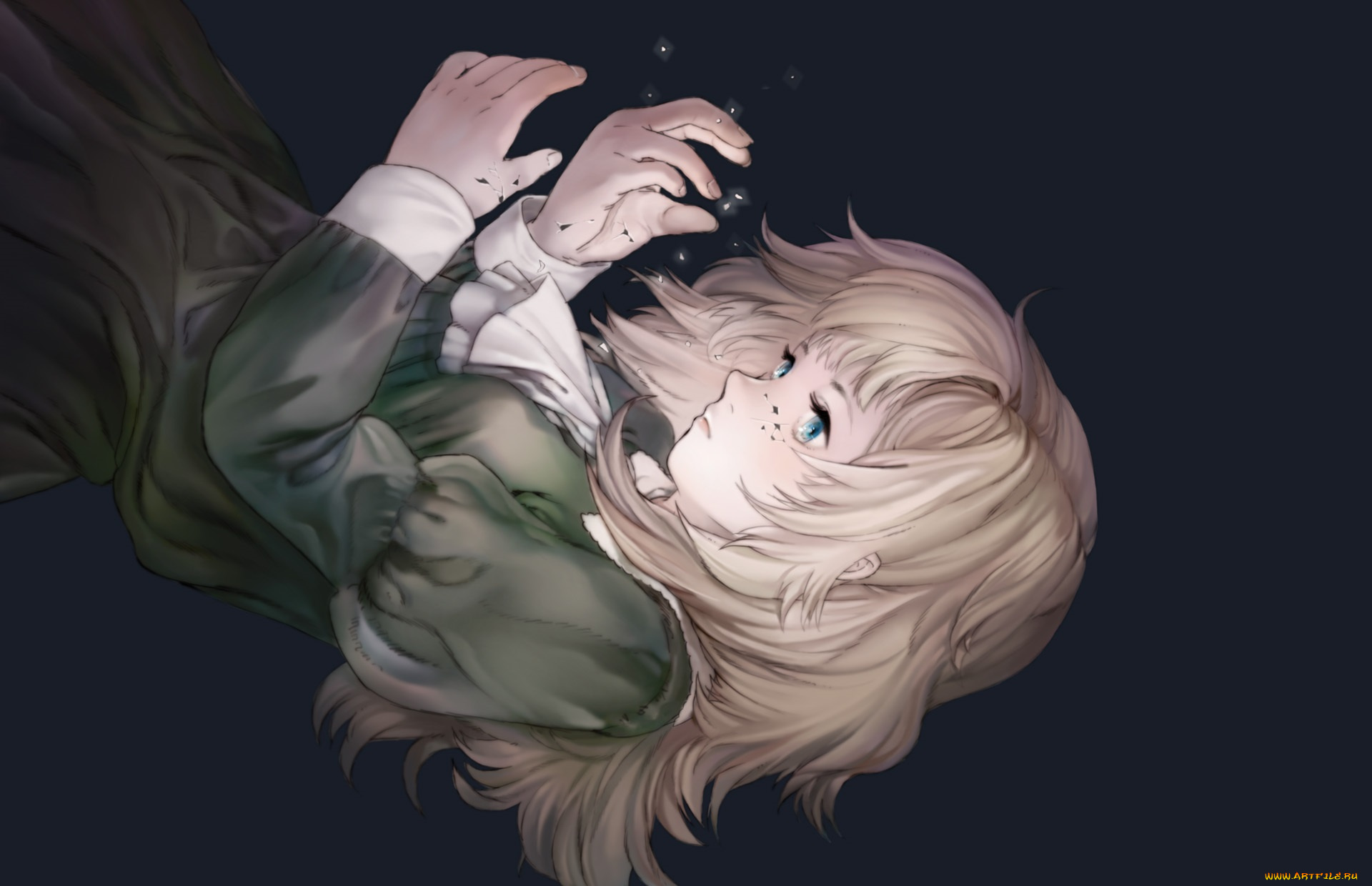 аниме, ib, mary