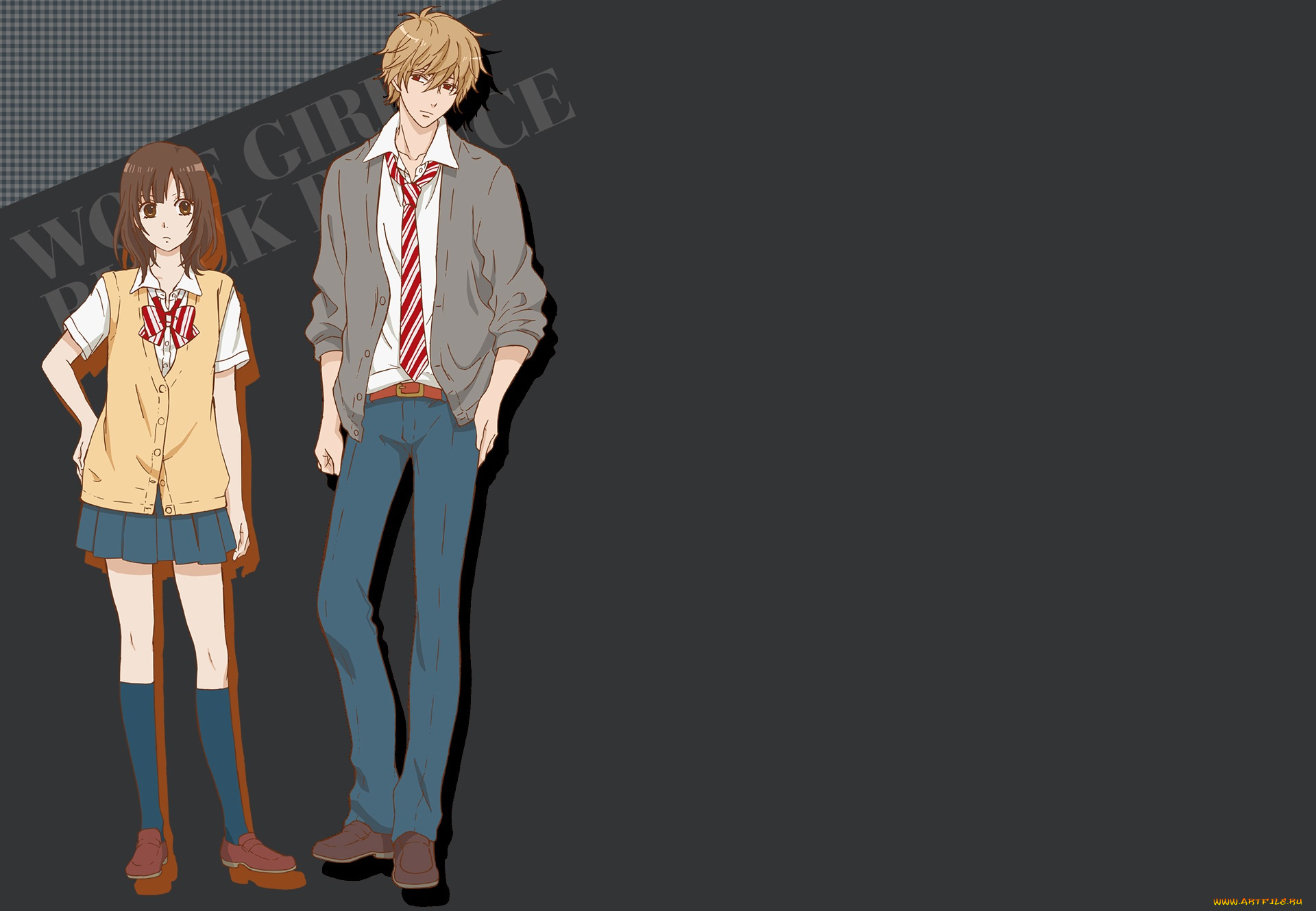 аниме, ookami, shoujo, to, kuro, ouji, ookami, shoujo, to, kuro, ouji