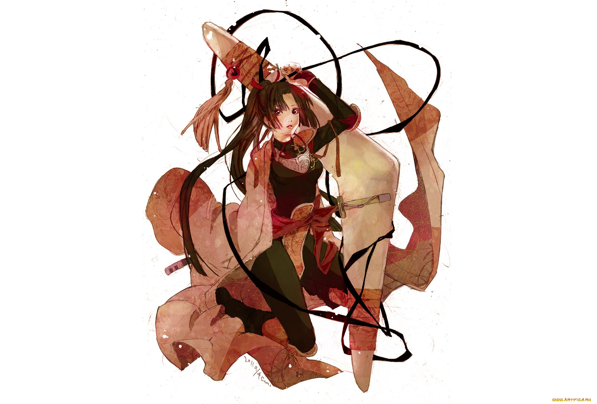 аниме, inuyasha, sango