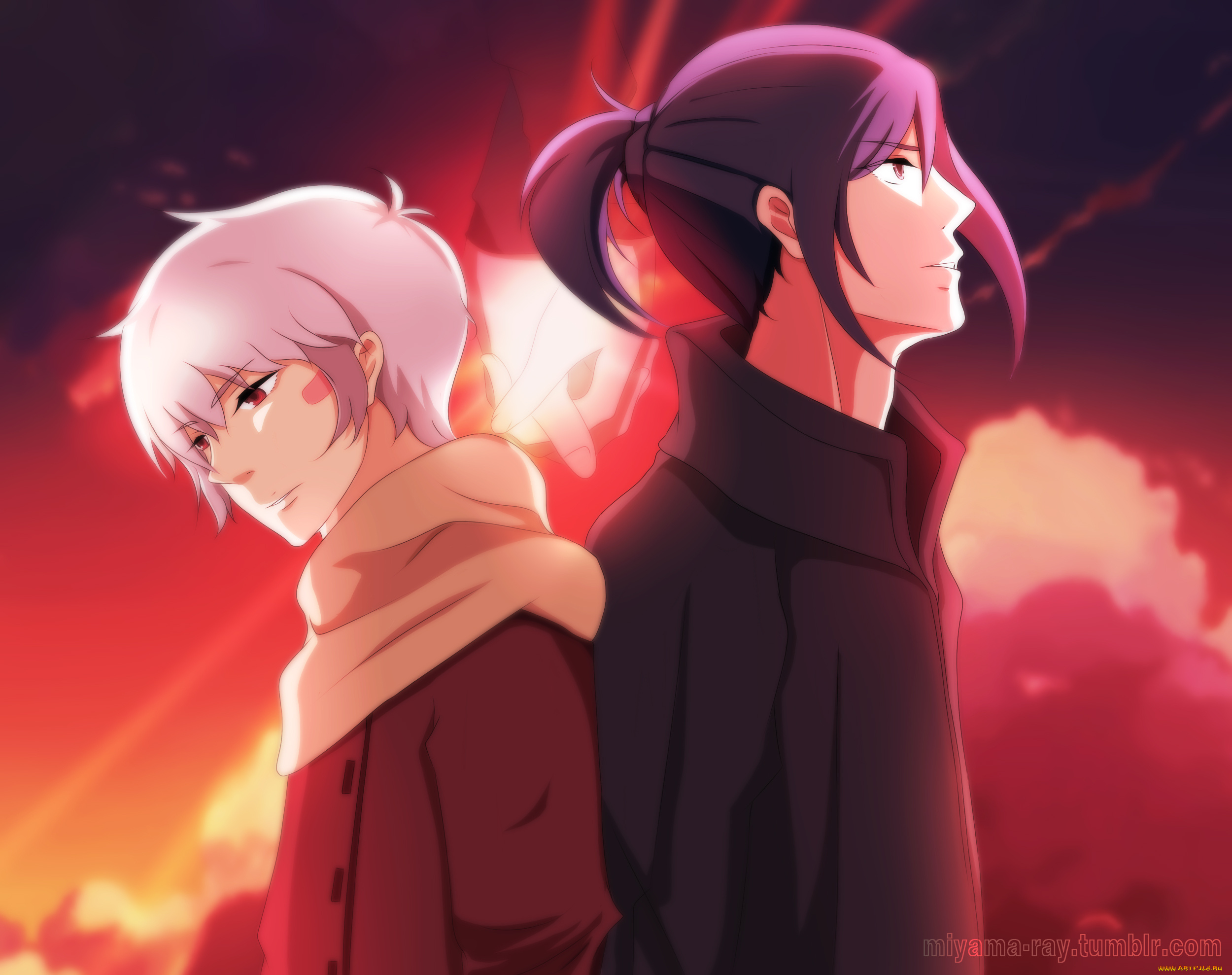 аниме, no, , 6, no-6