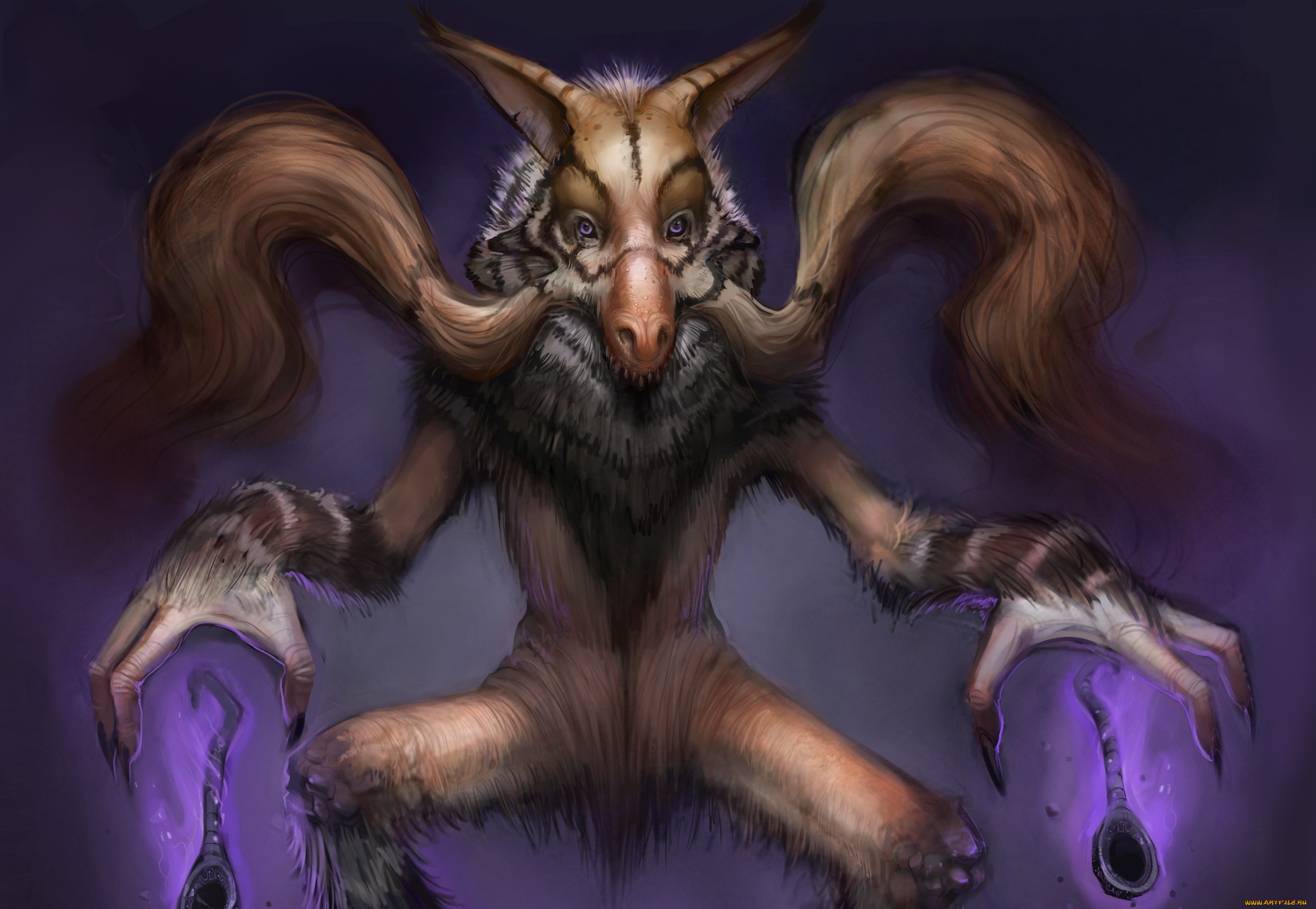 аниме, pokemon, alakazam