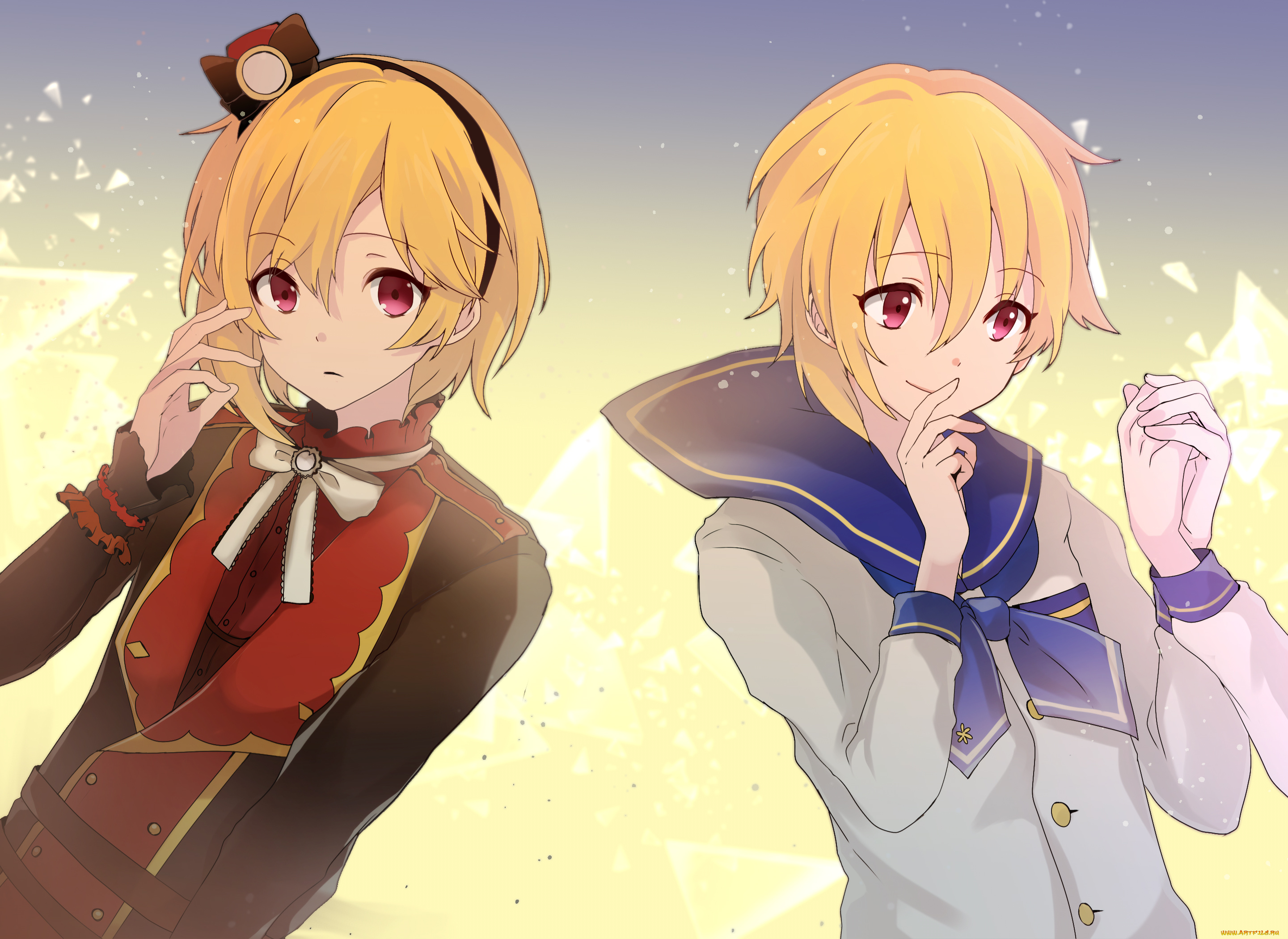 аниме, ensemble, stars, nito, nazuna