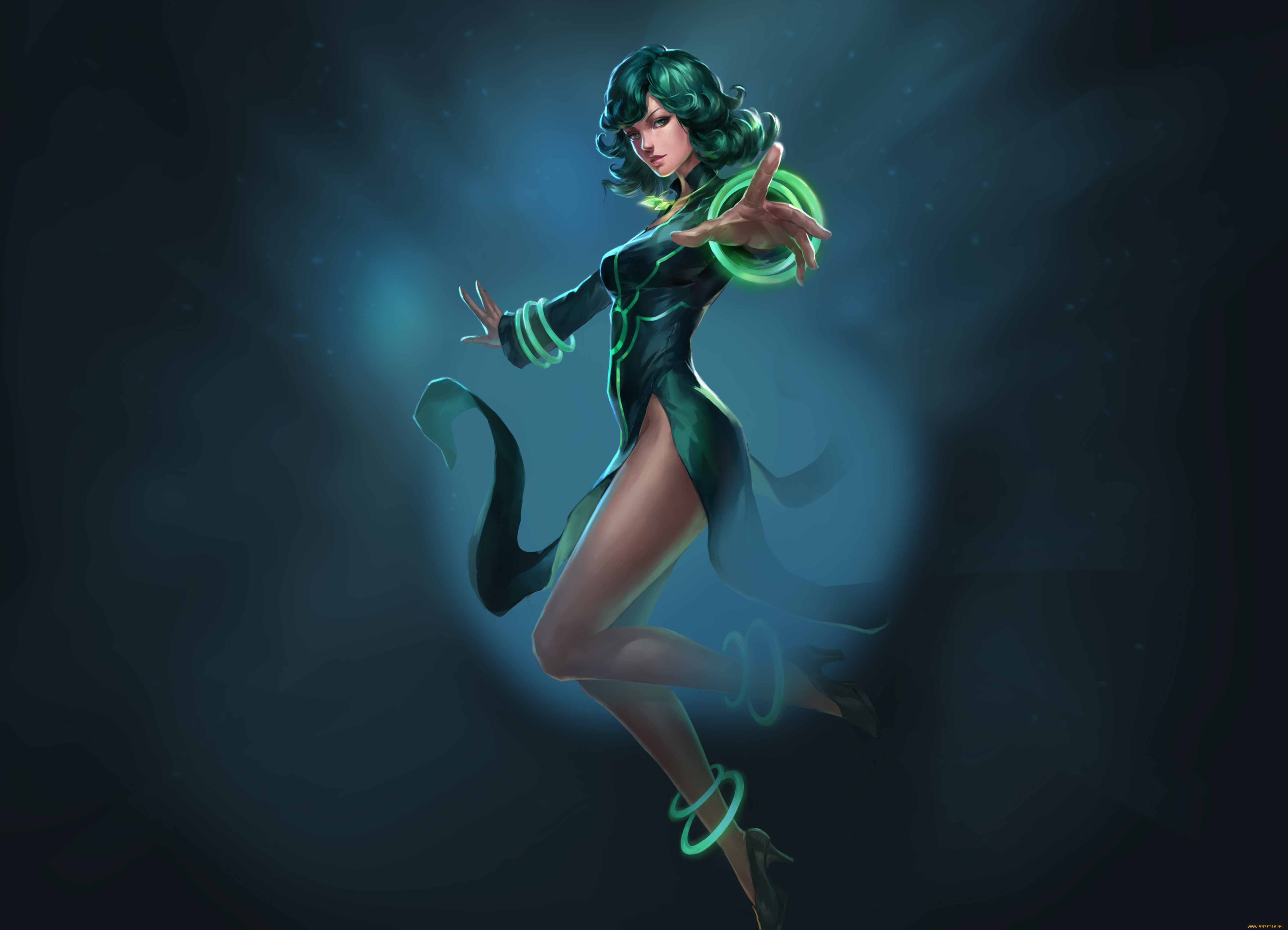 видео, игры, heroes, of, newerth, heroes, of, newerth, hon, esper, kinesis, tatsumaki