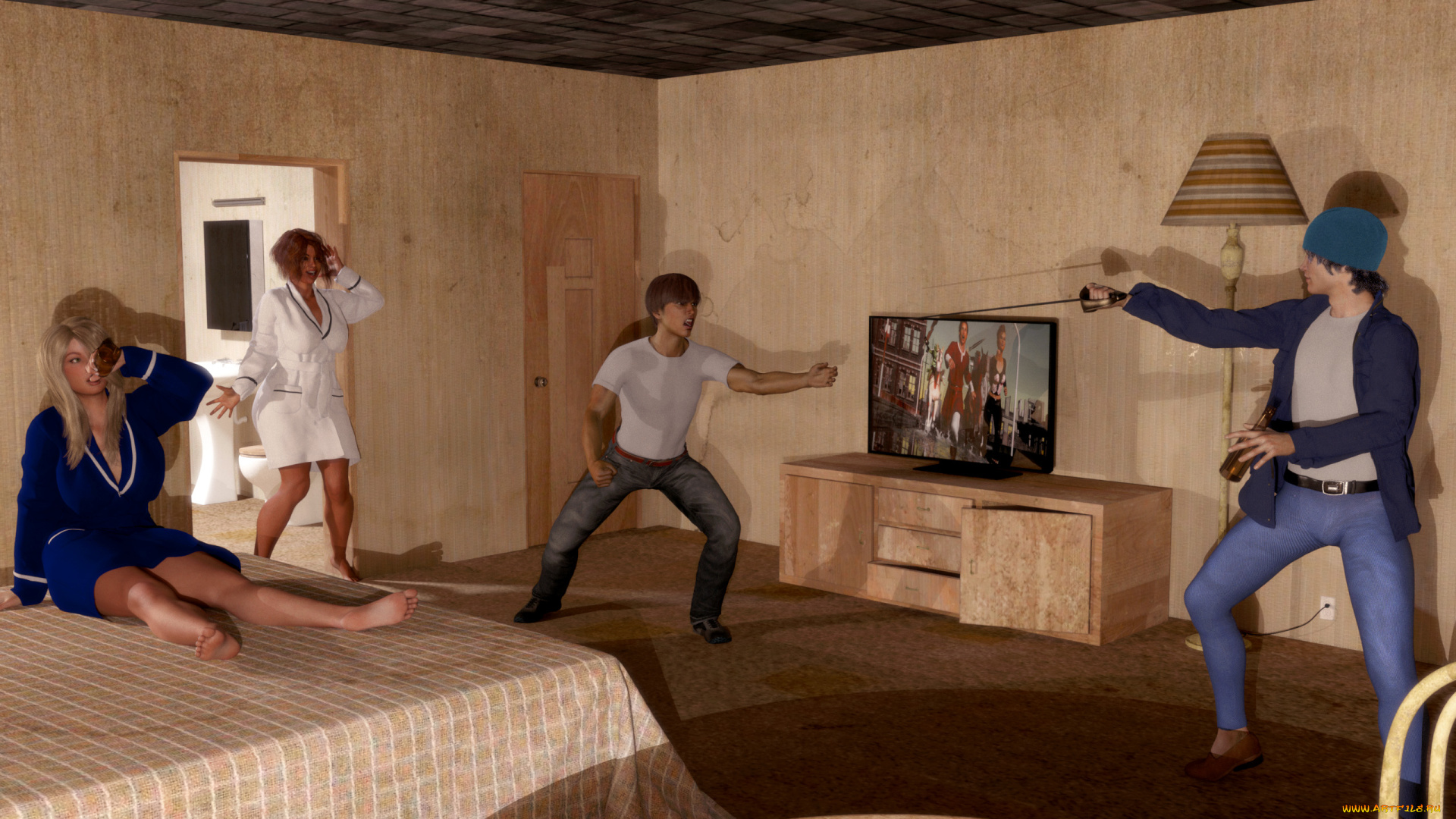 3д, графика, люди, , people, фон, взгляд, девушка