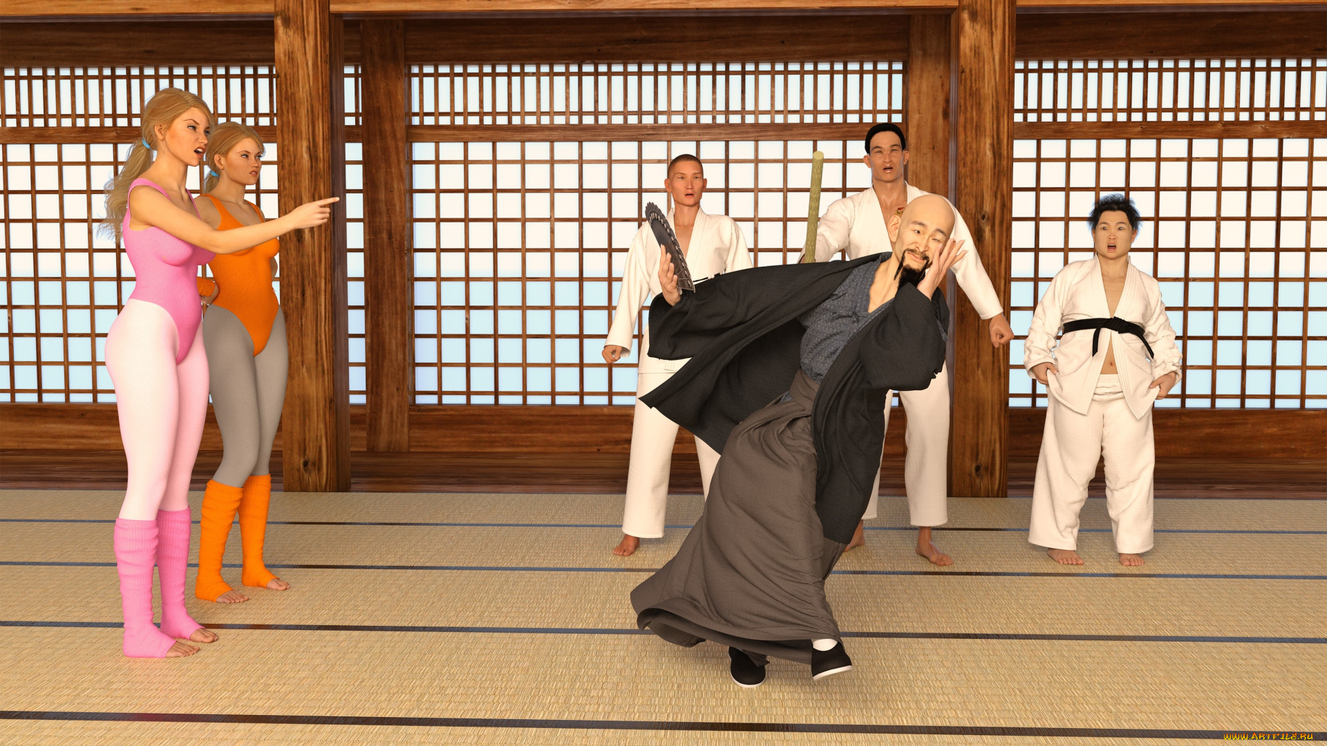 3д, графика, спорт, , sport, девушки, фон, взгляд